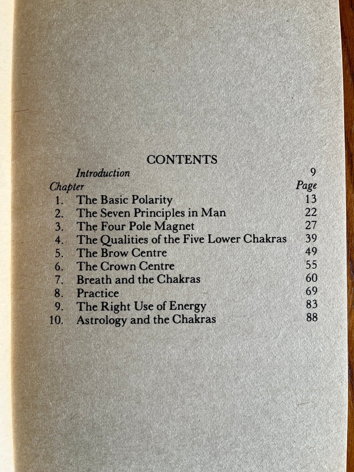 Introduction to the Chakras - Peter Rendel (1979)