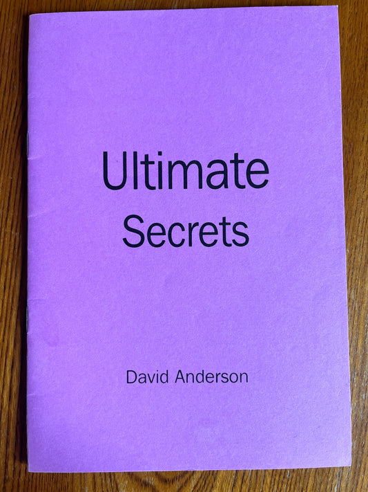 Ultimate Secrets - David Anderson