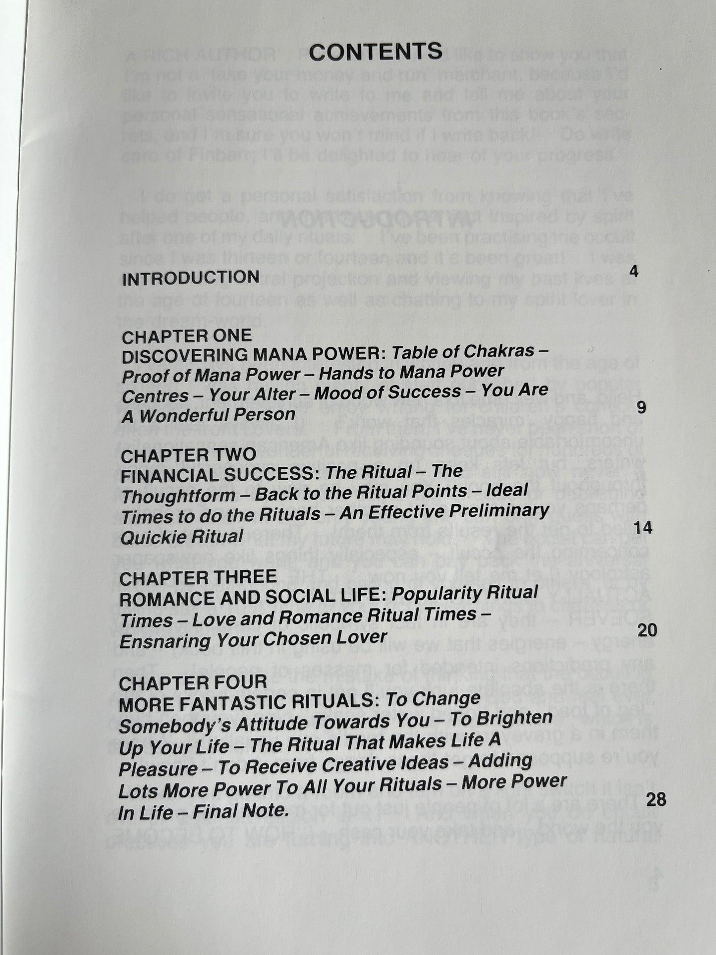 Mana Magick! - David Savage (1986 Finbarr First Edition)
