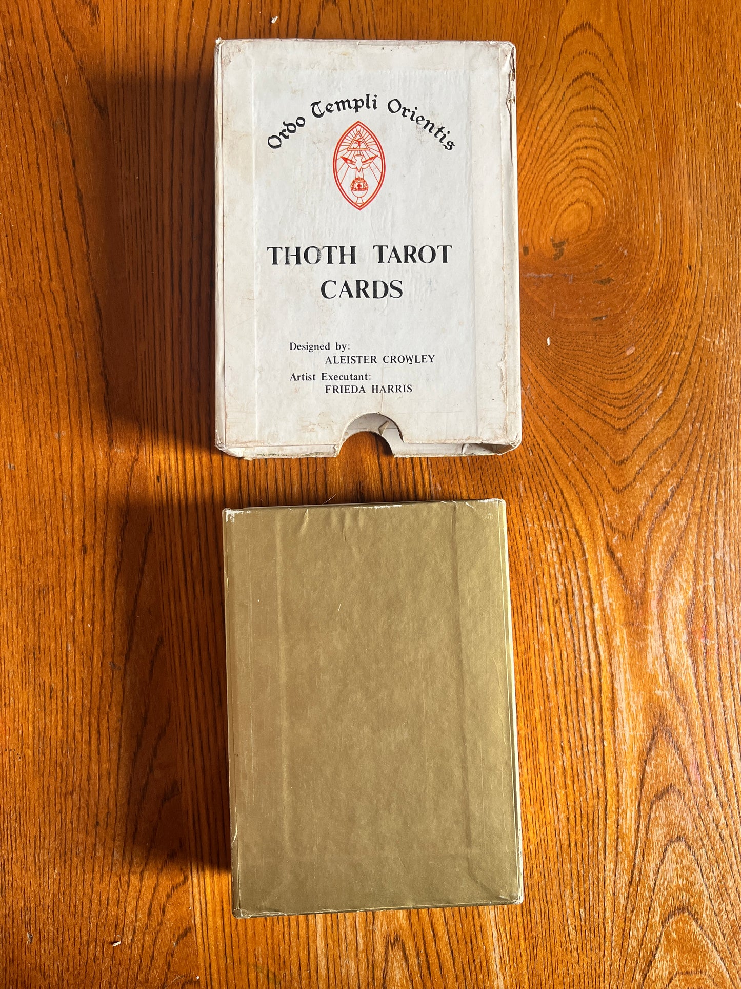 Thoth Tarot Cards - Aleister Crowley & Frieda Harris (Samuel Weiser Edition 1973 - "Version B")