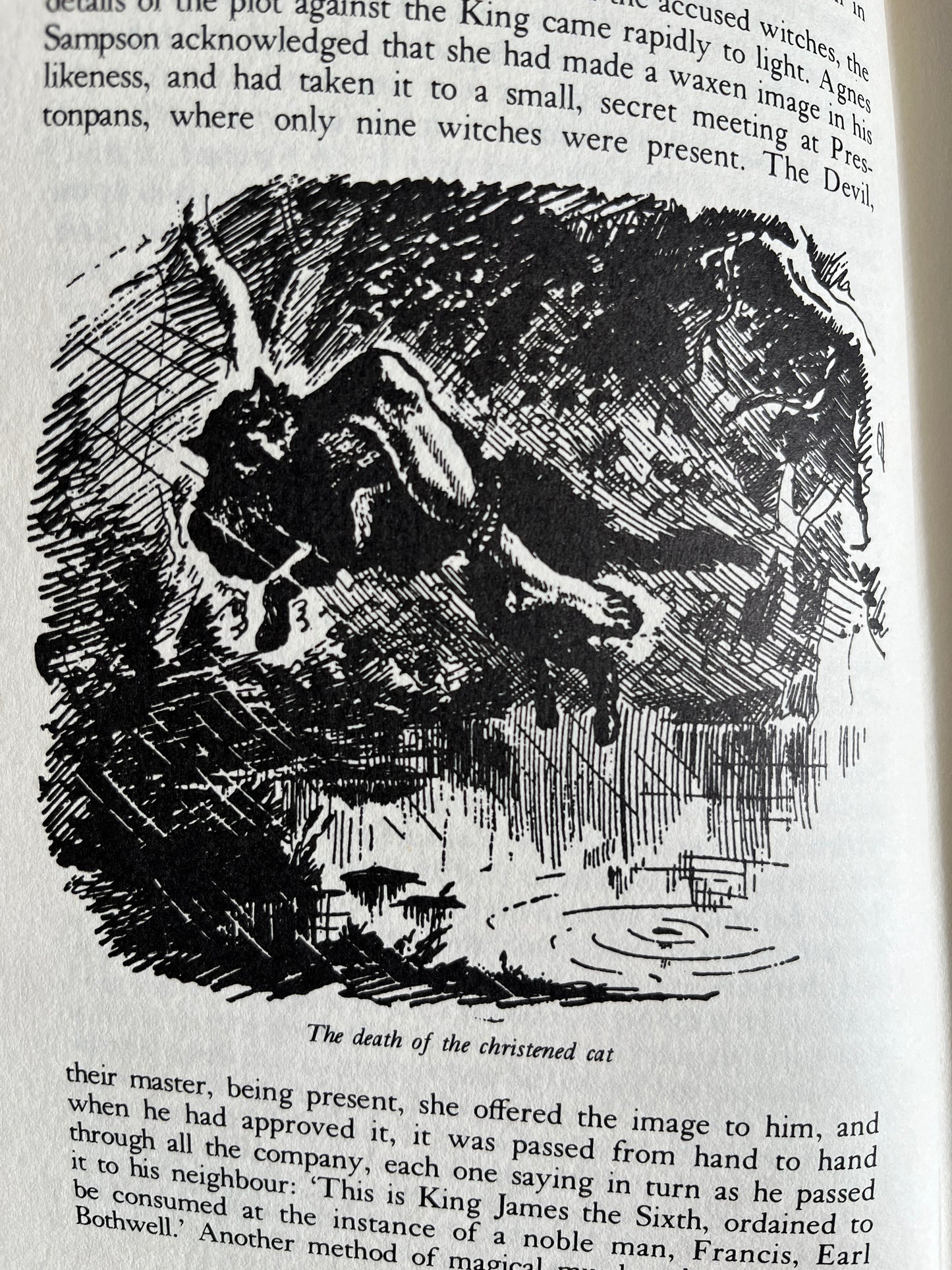 Witchcraft in England - Christina Hole, illus Mervyn Peake (First Edition 1977)