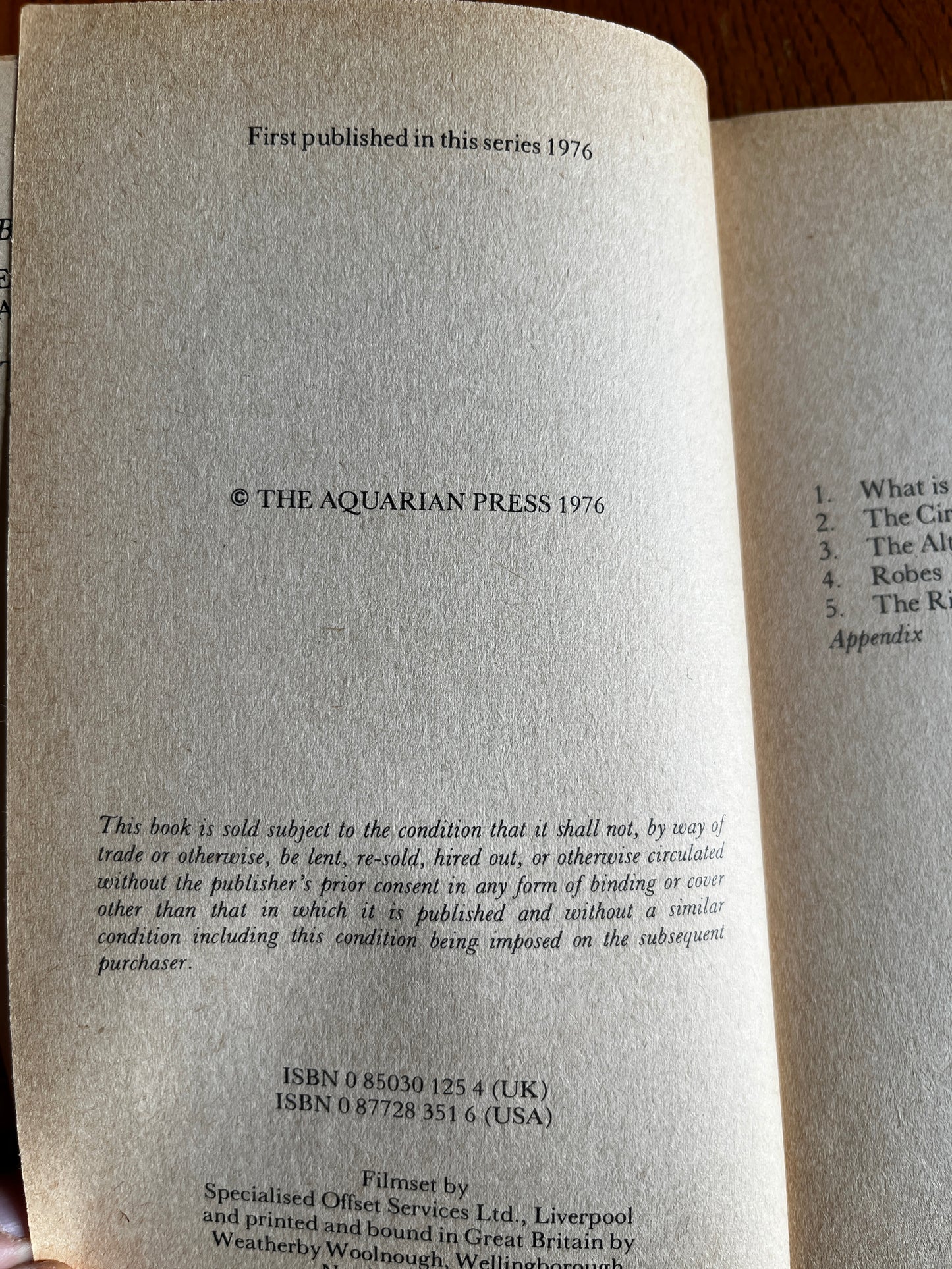 The Practice of Ritual Magic - Gareth Knight (First Edition 1976)