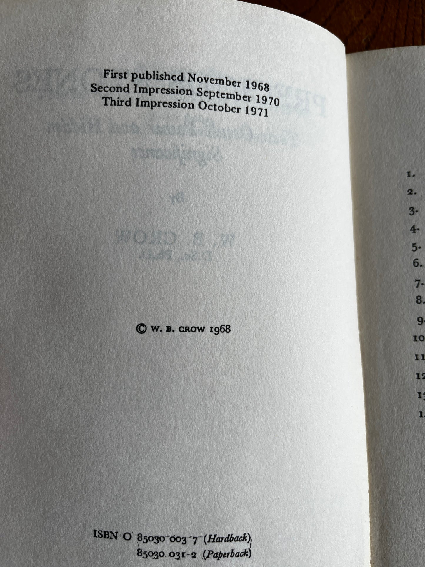 Precious Stone - W B Crow (1971)