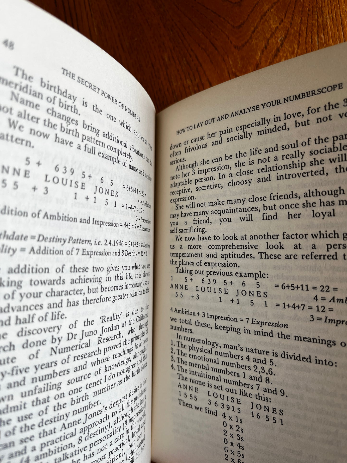 The Secret Power of Numbers - Mary Anderson (1972 First Edition)