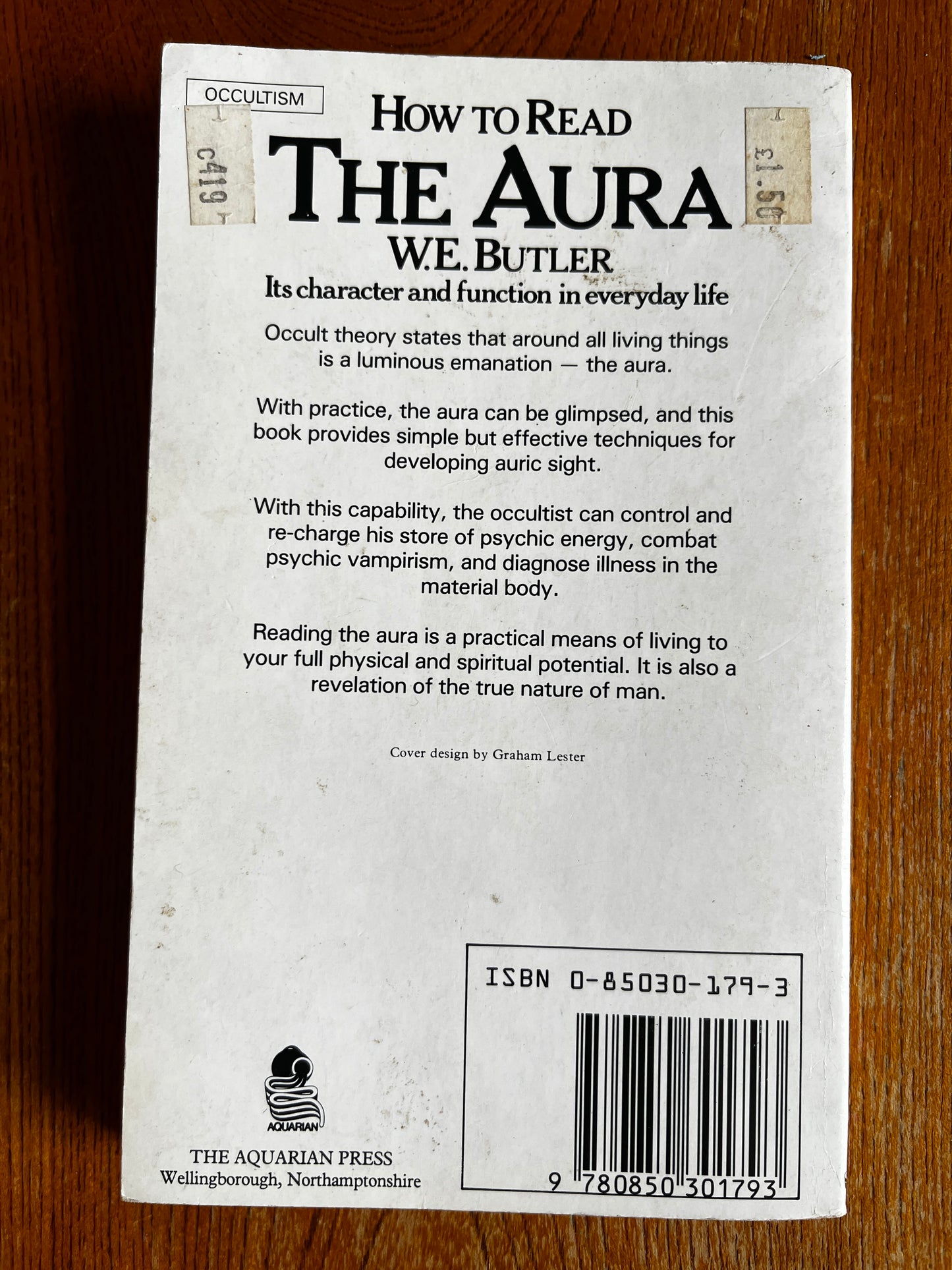 How to Read the Aura - W E Butler
