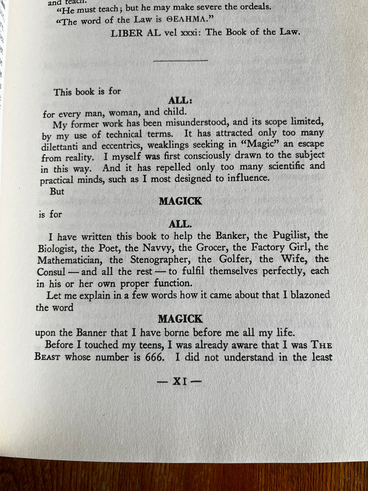 Magick in Theory and Practice - Aleister Crowley (1991 Hardback)