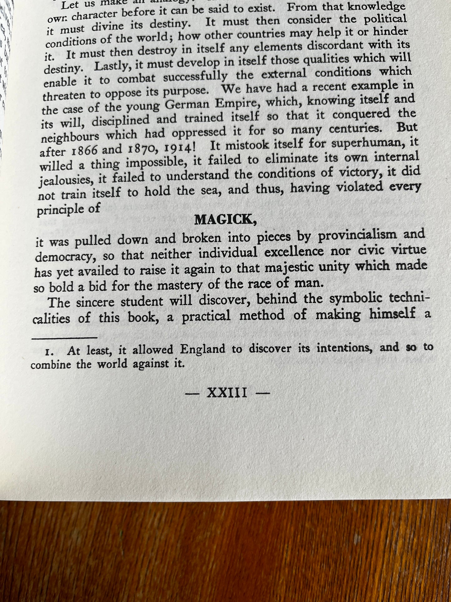 Magick in Theory and Practice - Aleister Crowley (1991 Hardback)