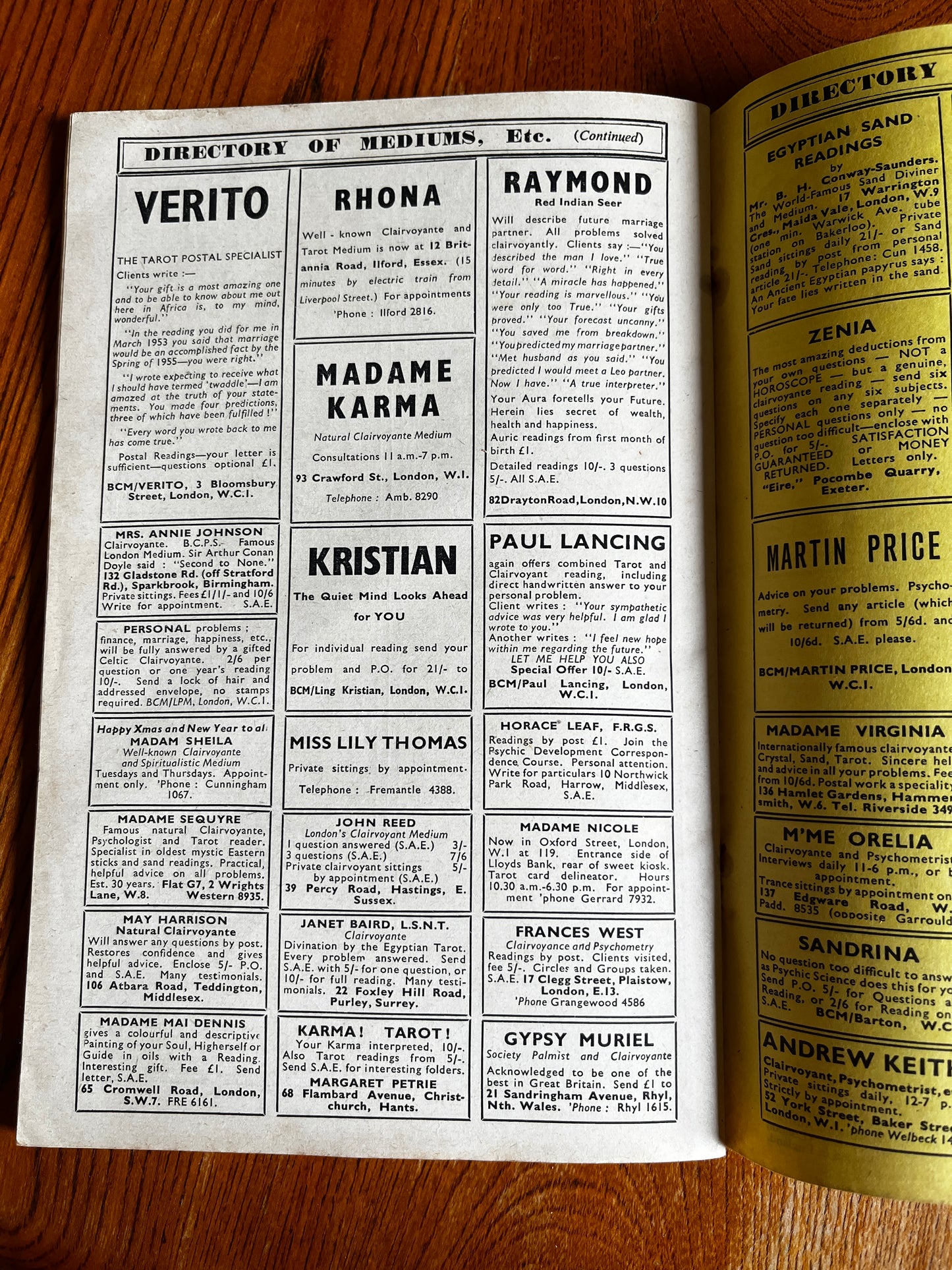 Prediction Magazine - January 1956 (RARE)