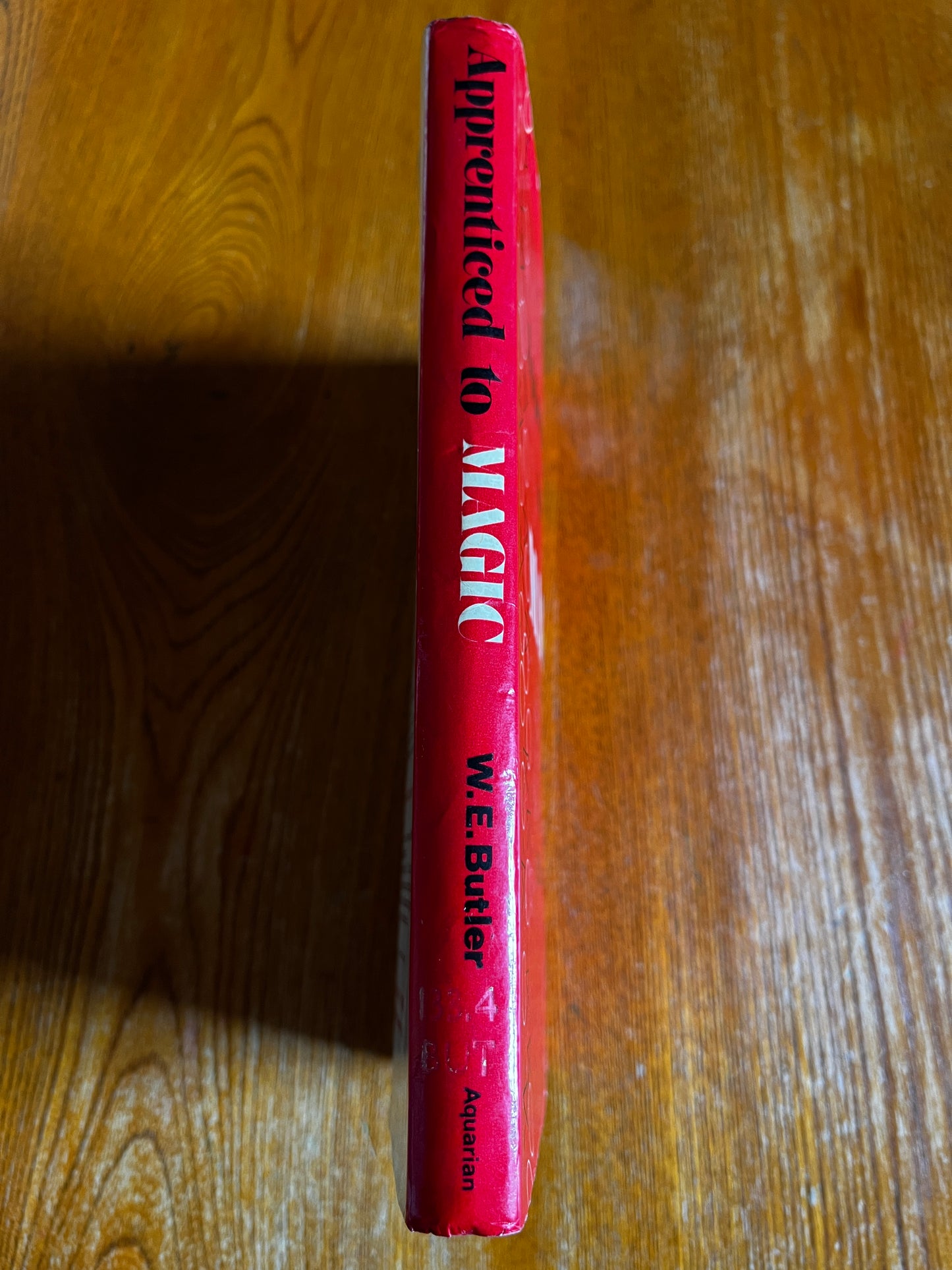 Apprenticed to Magic - W E Butler (1969 Hardback)