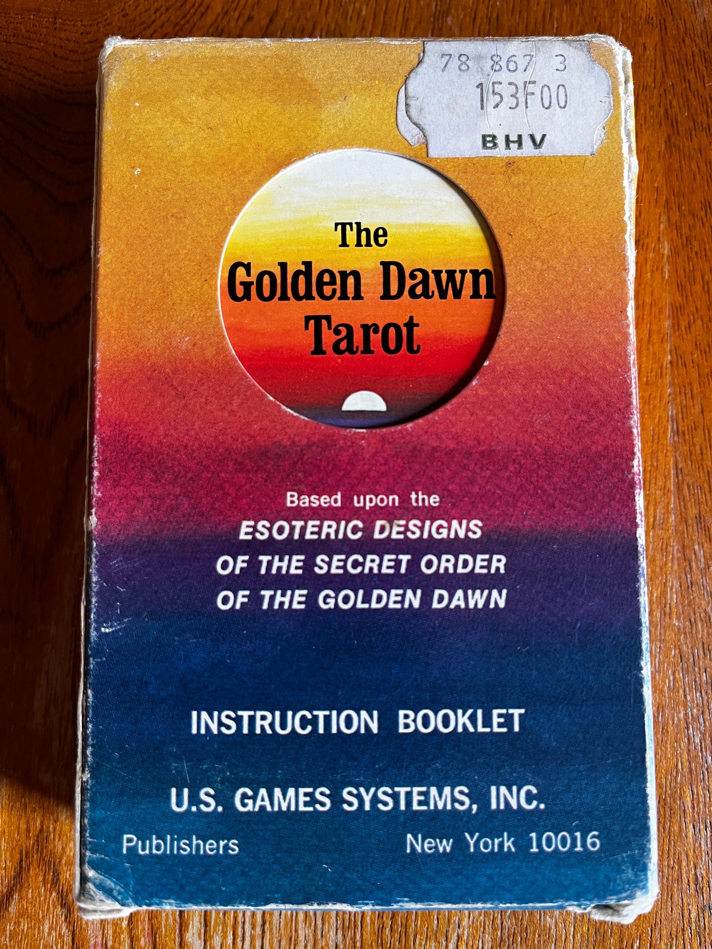 The Golden Dawn Tarot - Regardie & Wang (1978)