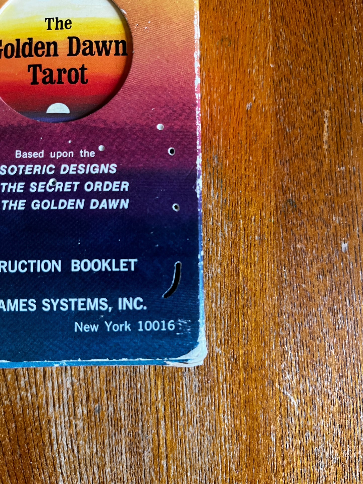 The Golden Dawn Tarot - Regardie & Wang (1978)