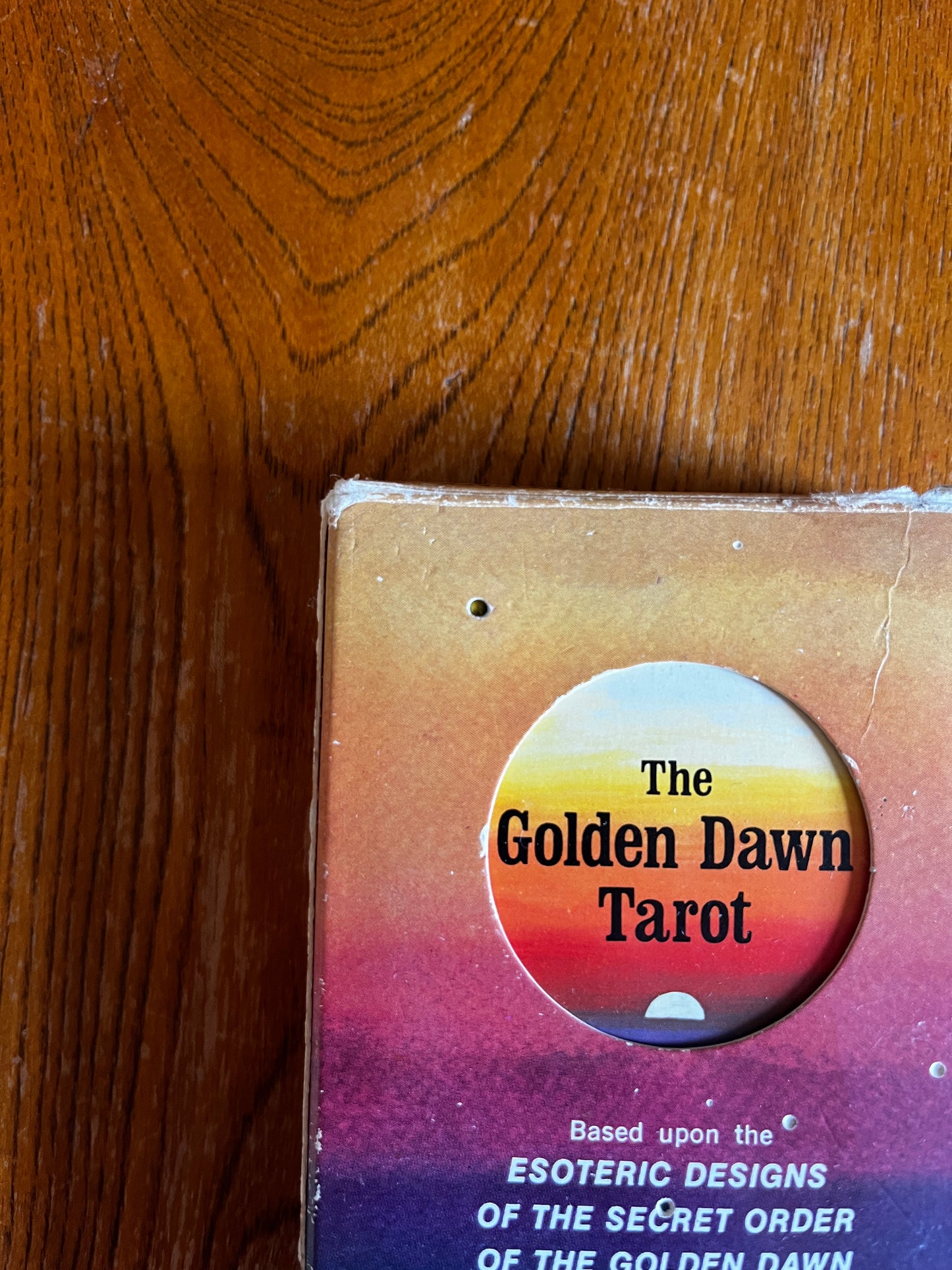 The Golden Dawn Tarot - Regardie & Wang (1978)