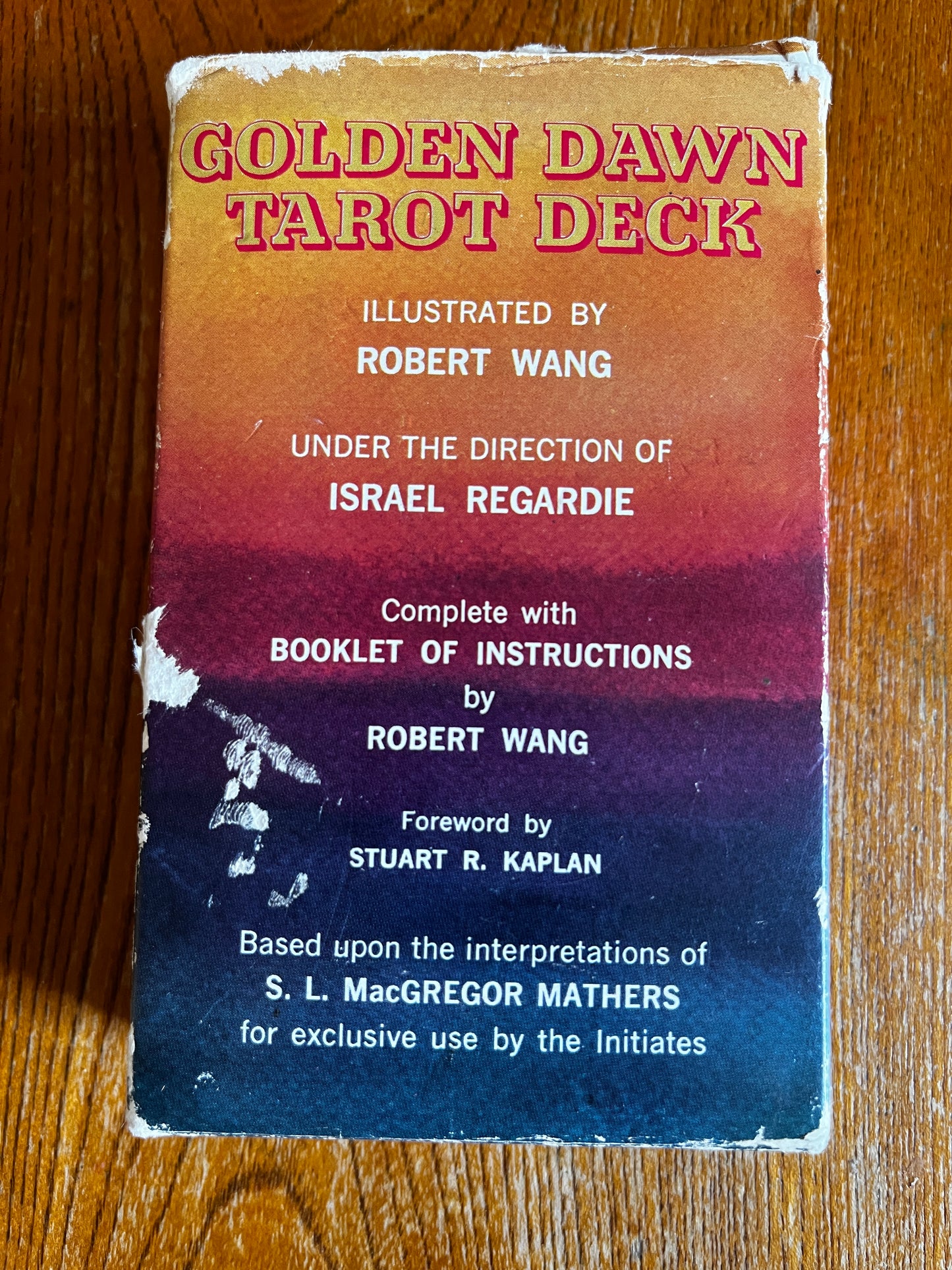 The Golden Dawn Tarot - Regardie & Wang (1978)