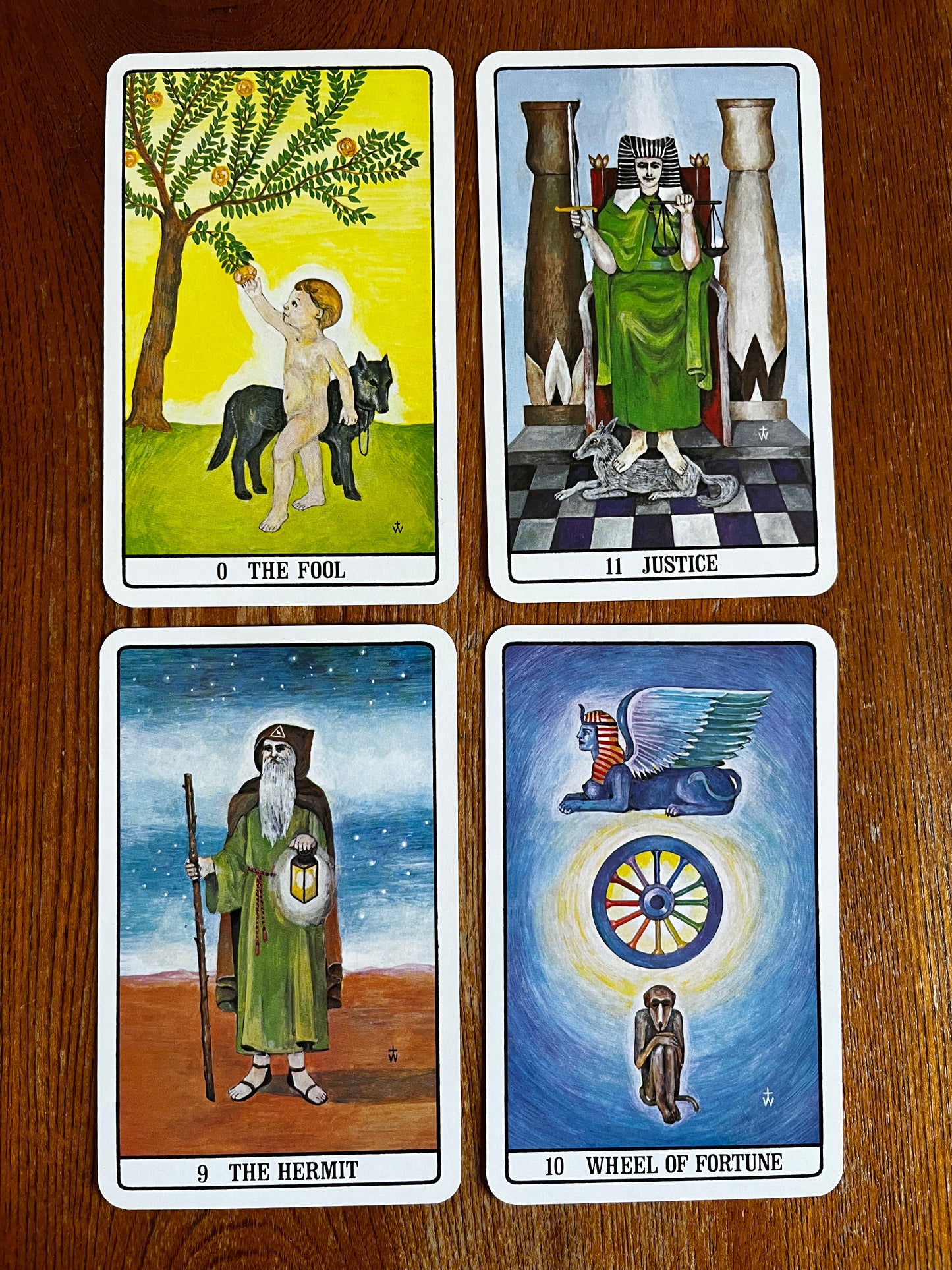 The Golden Dawn Tarot - Regardie & Wang (1978)