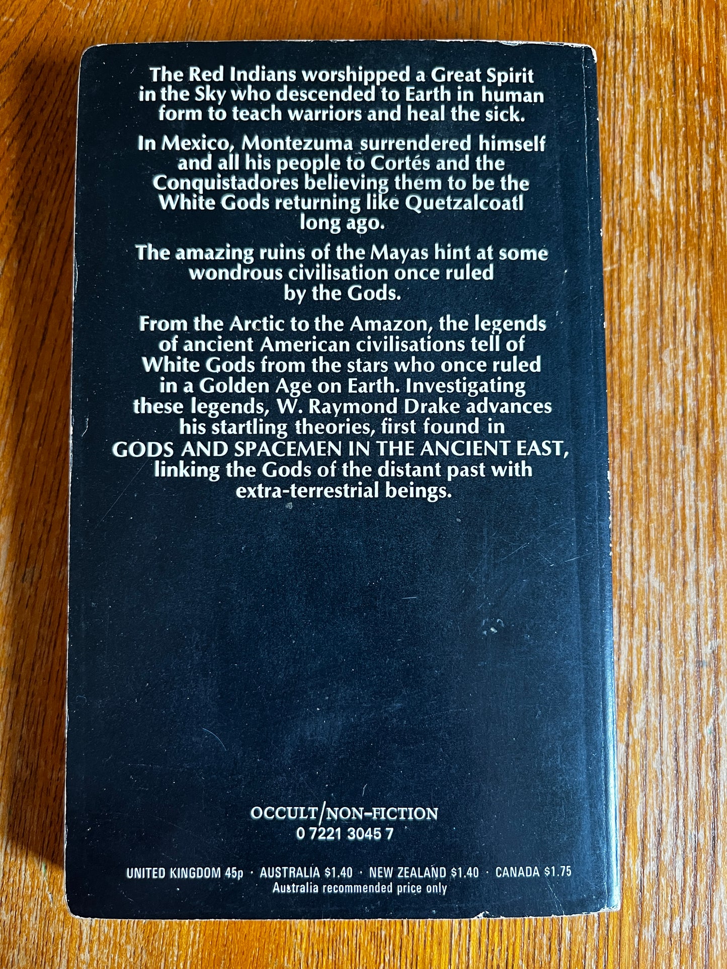 Gods and Spacemen in the Ancient West - W Raymond Drake (First EditionSphere Paperback)