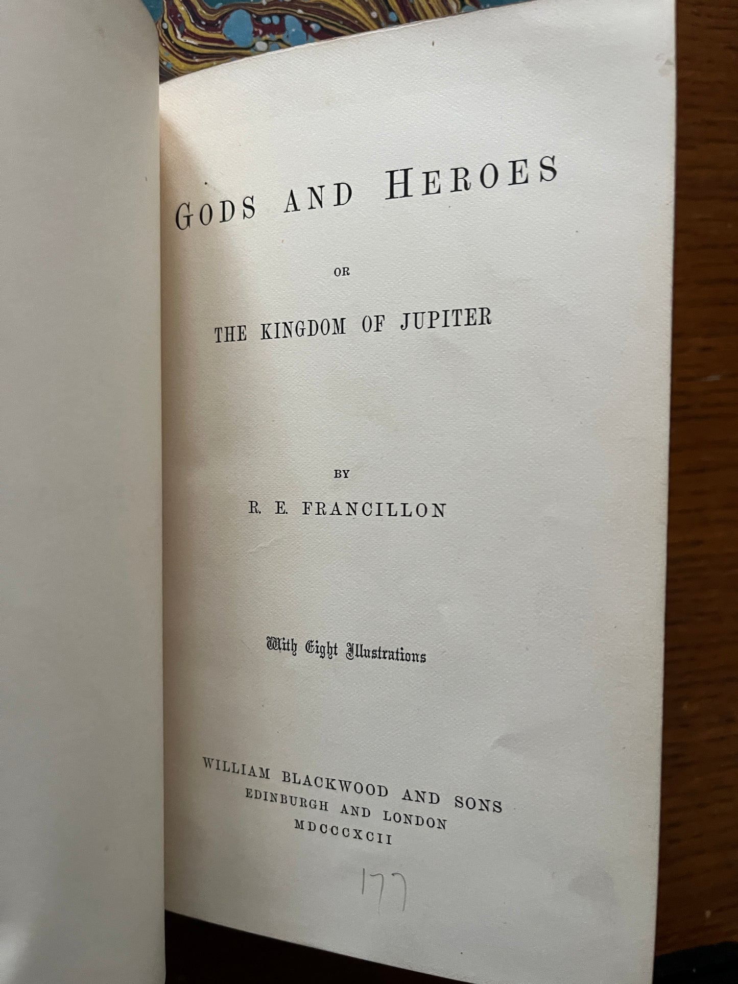 Gods and Heroes of Ancient Greece - Francillon & Palmer 2 deluxe-binding set (1888/92)