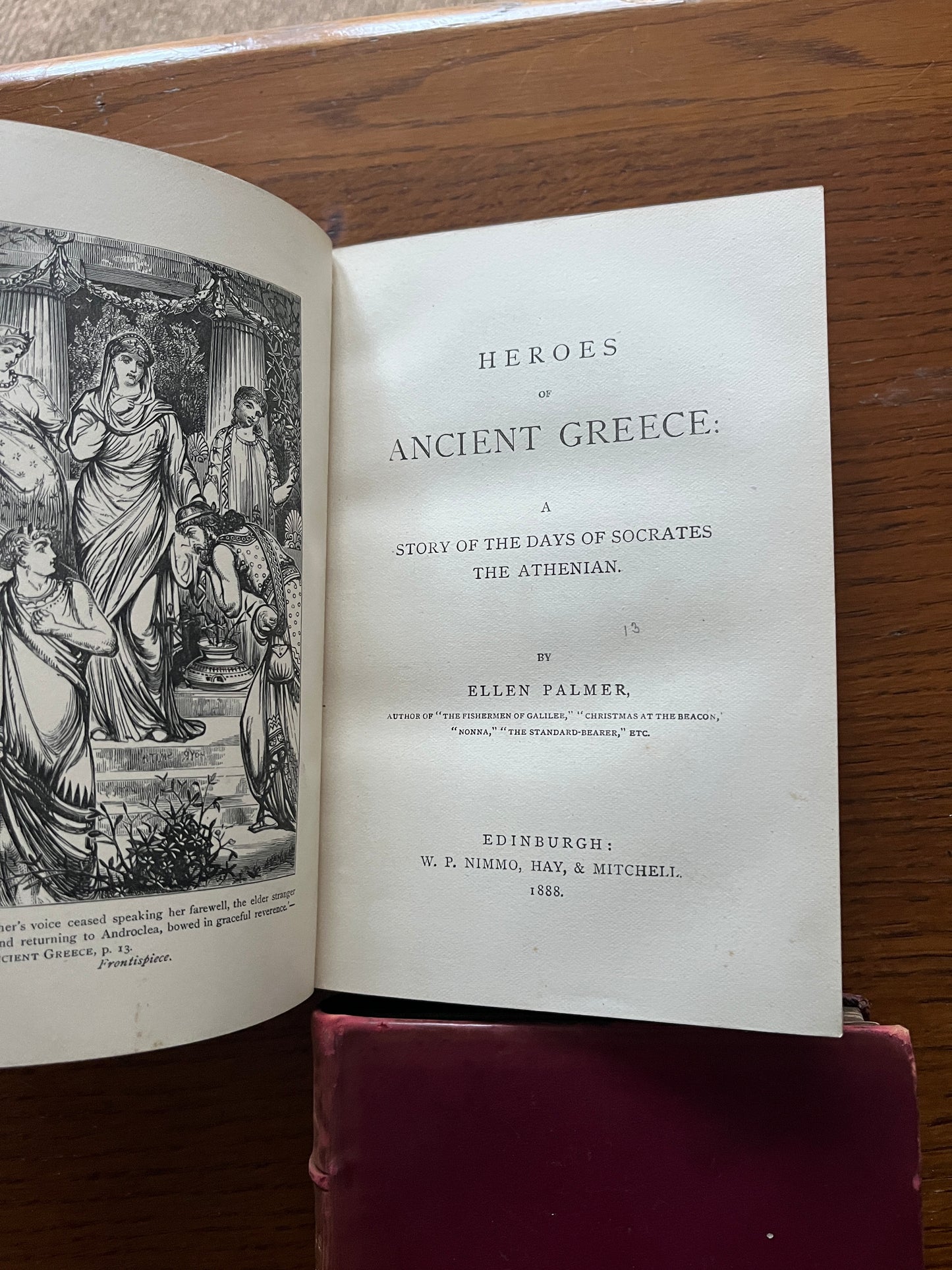 Gods and Heroes of Ancient Greece - Francillon & Palmer 2 deluxe-binding set (1888/92)