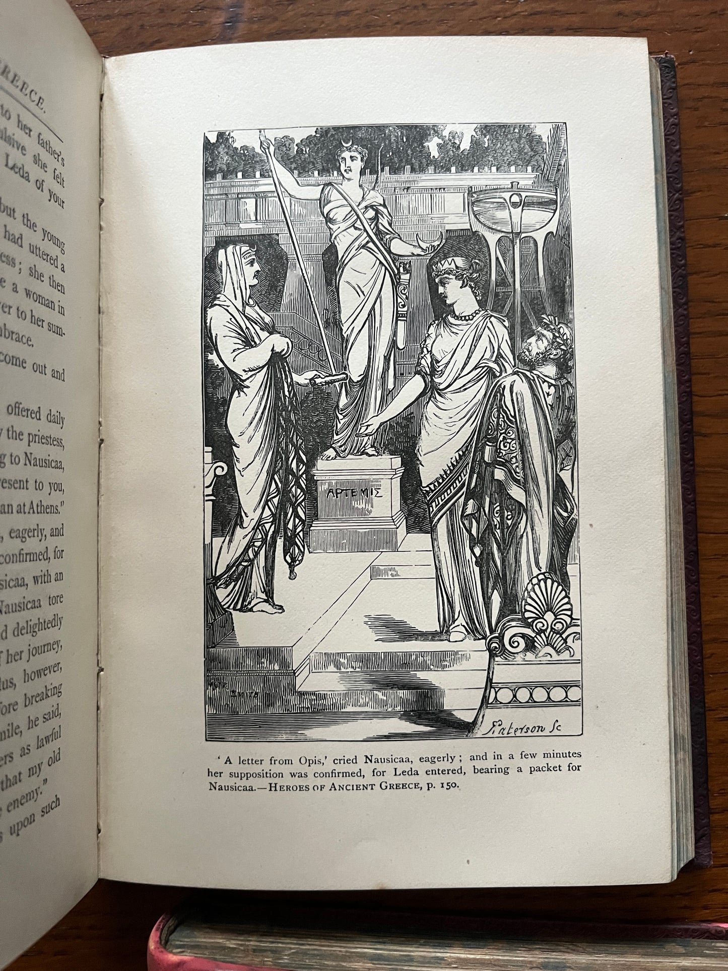 Gods and Heroes of Ancient Greece - Francillon & Palmer 2 deluxe-binding set (1888/92)