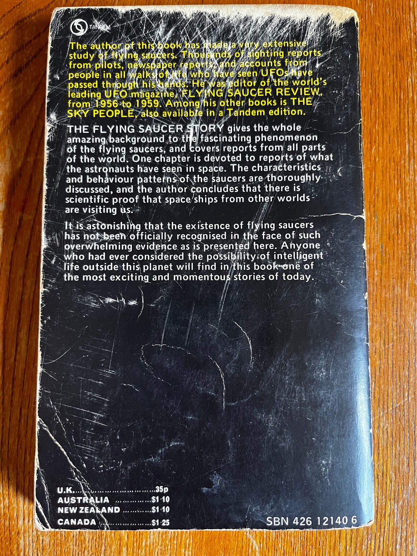 The Flying Saucer Story - Brinsley Le Poer Trench (1967 Tandem)