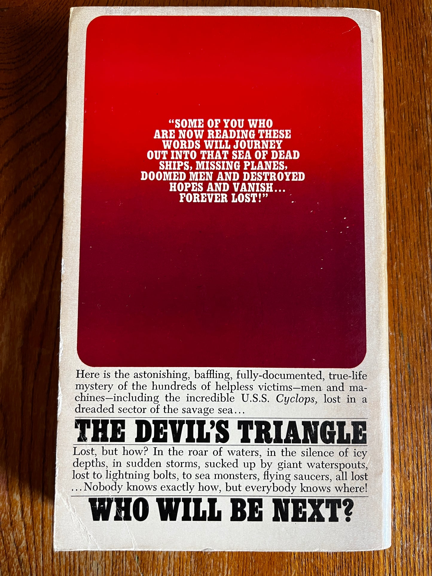 The Devil's Triangle - Richard Winer (Bantam Books)