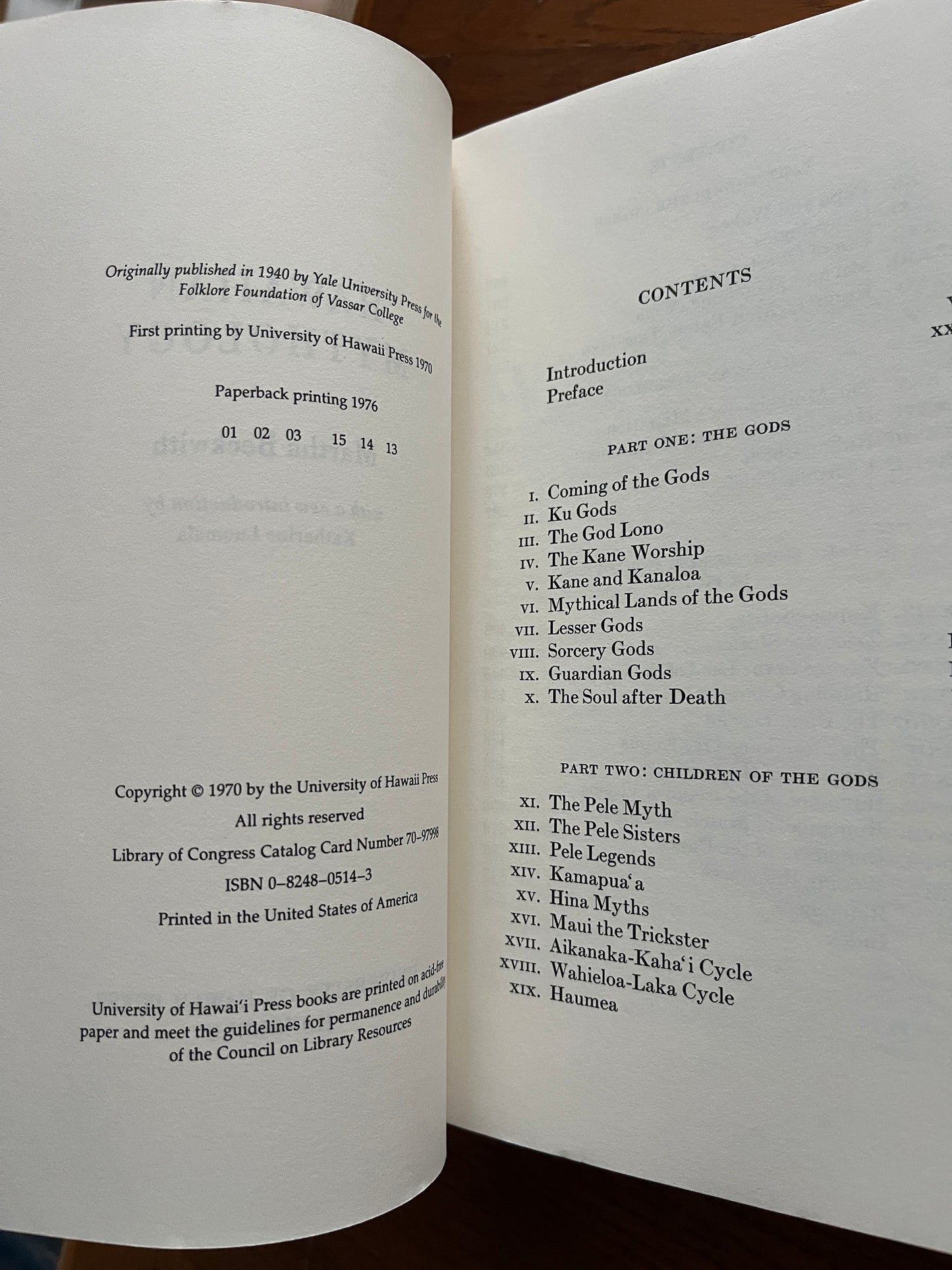 Hawaiin Mythology - Martha Beckwith