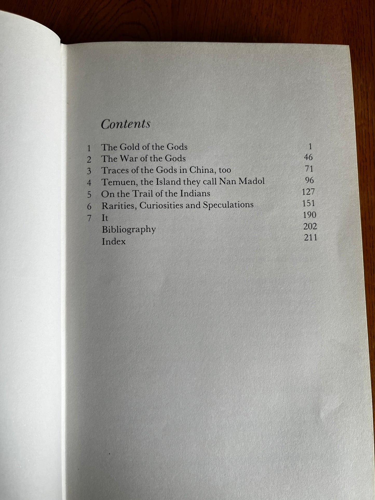 The Gold of the Gods - Erich Von Däniken (BCA Hardback)