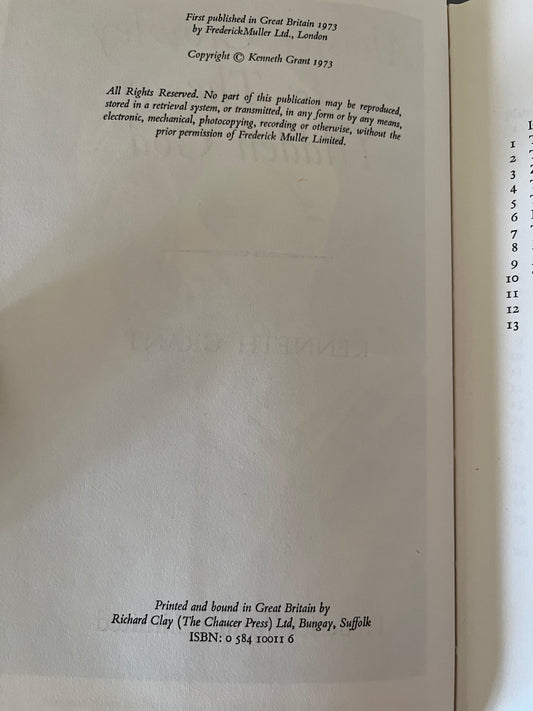 Aleister Crowley and the Hidden God - Kenneth Grant (1973 FIRST EDITION)