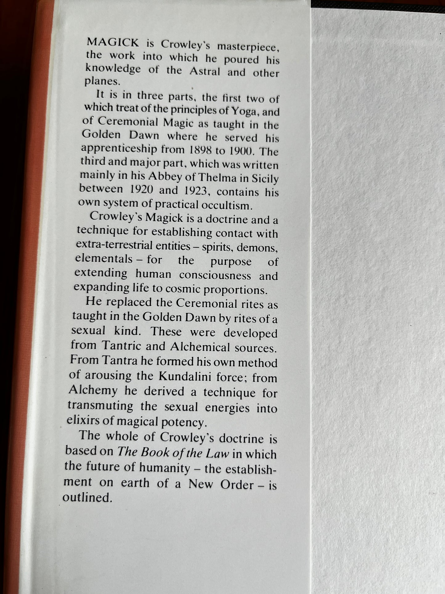 Magick - Aleister Crowley (ed Kenneth Grant & John Symonds)