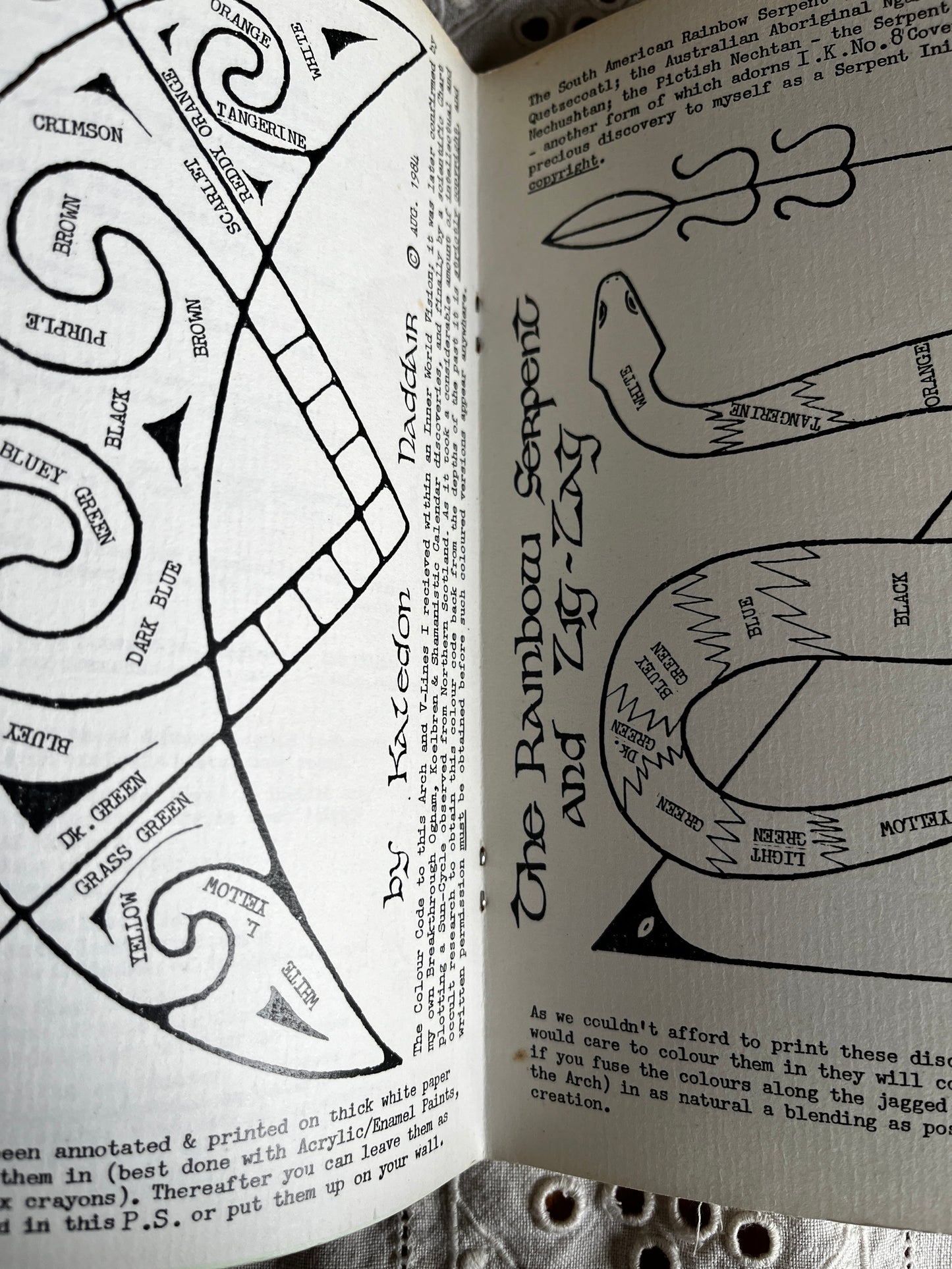 The Pictish Shaman - Kaledon Naddair (1985 RARE ZINE)