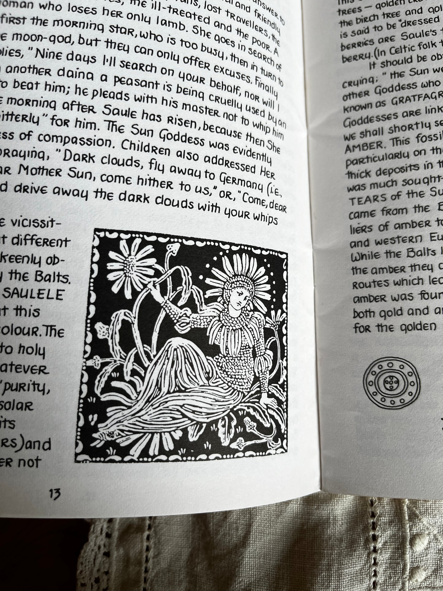 The Sun Goddess - Sinead Sula Grian (SIGNED Rare Zine 1986)
