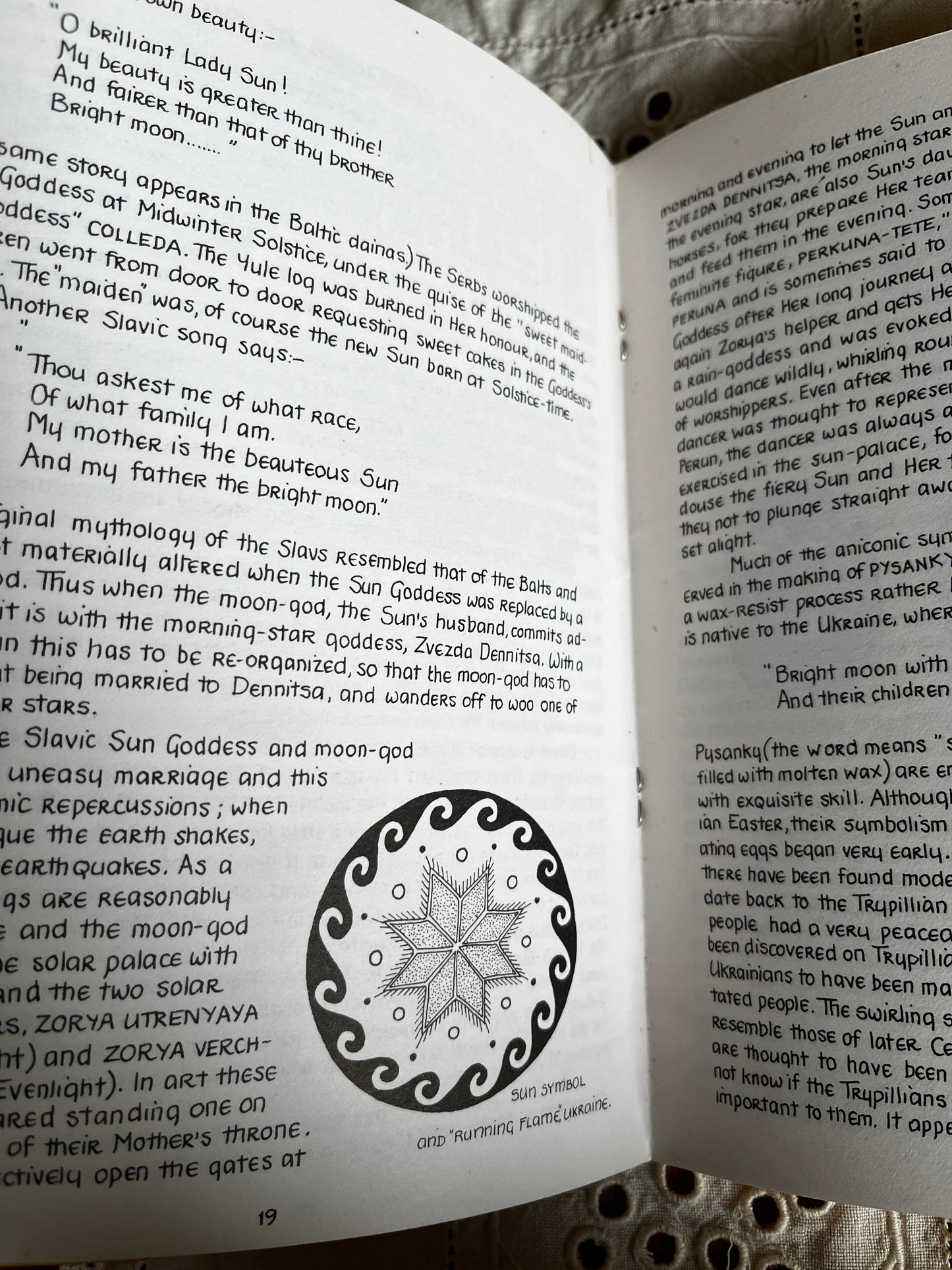 The Sun Goddess - Sinead Sula Grian (SIGNED Rare Zine 1986)