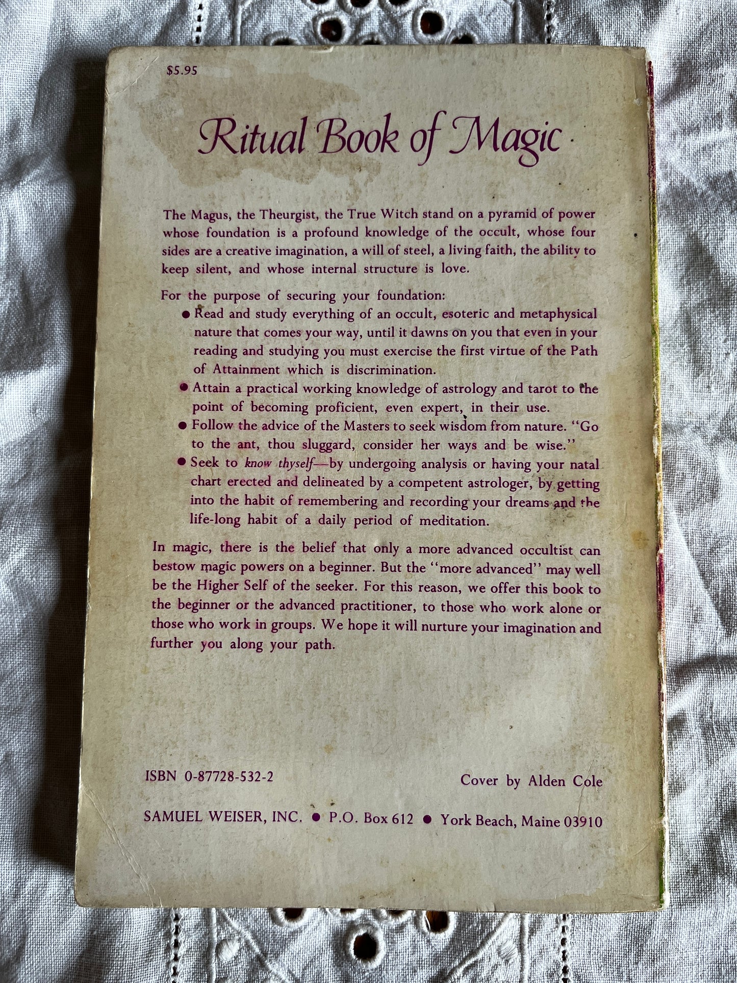 Ritual Book of Magic - Clifford Bias