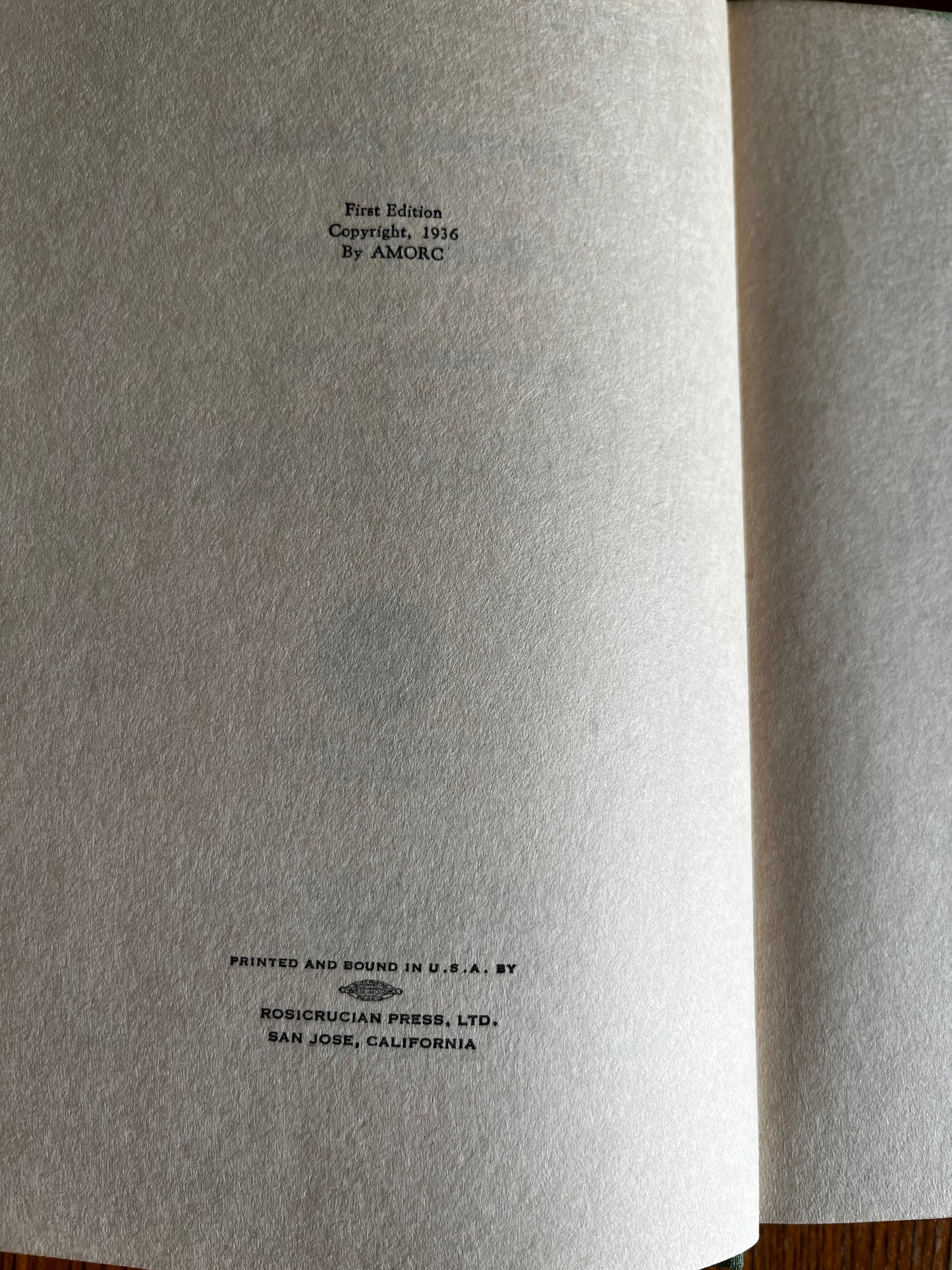 The Symbolic Prophecy of the Great Pyramid - H Spencer Lewis (1936 First Edition)