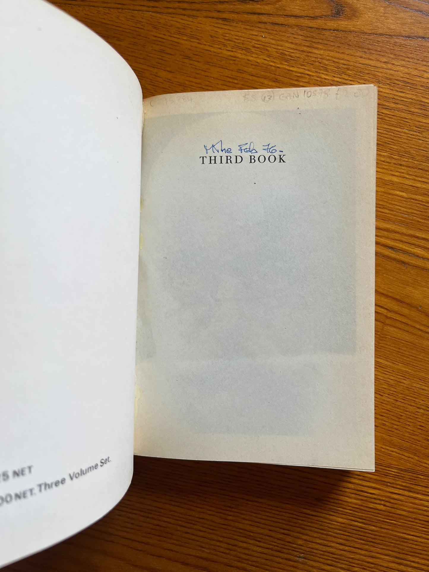 Gurdjieff - Beelzebub's Tales to his Grandson Trilogy (1974 First Thus Pocket-Sized Paperback Set)