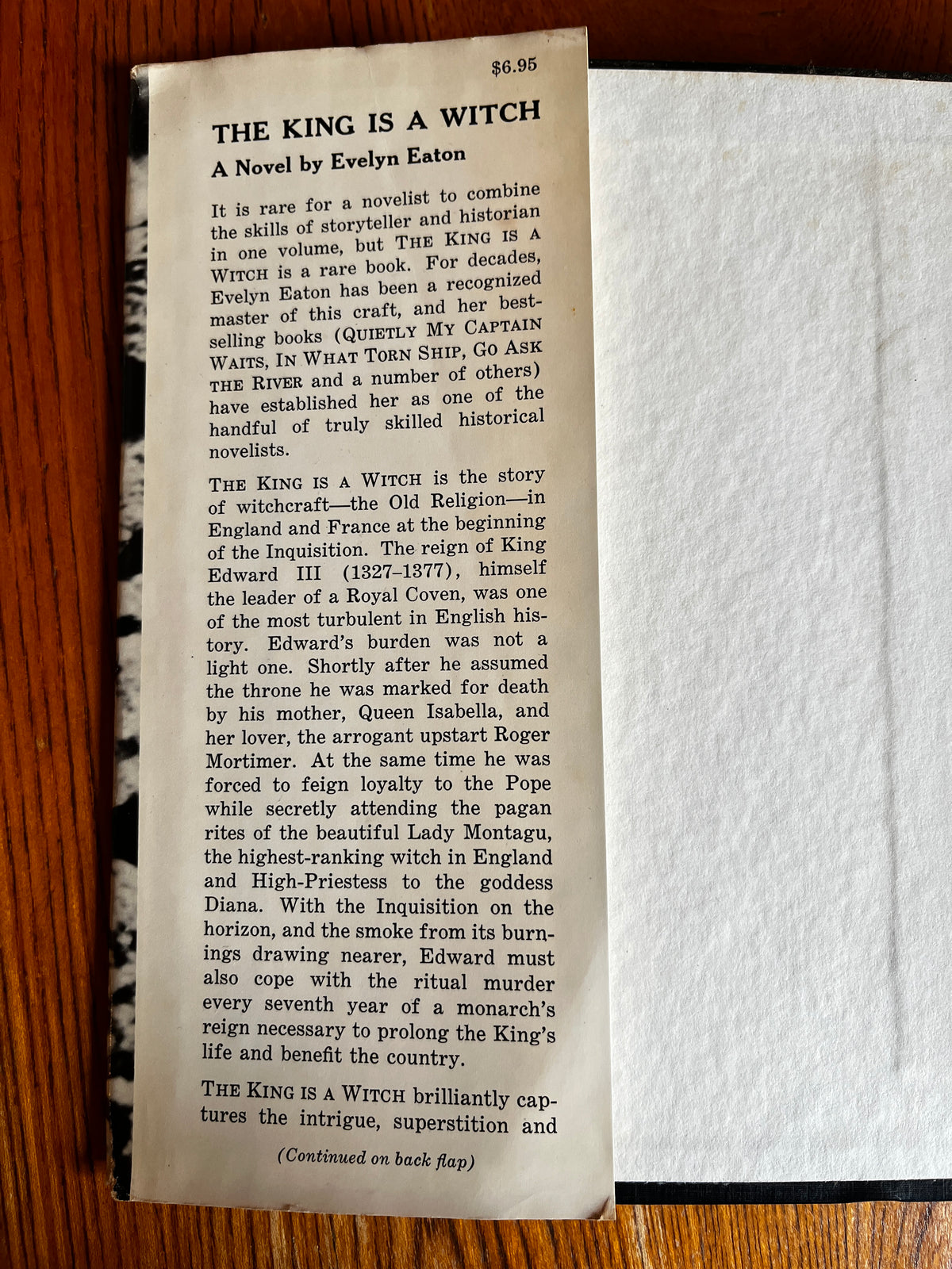 The King is a Witch - Evelyn Eaton (First Edition)