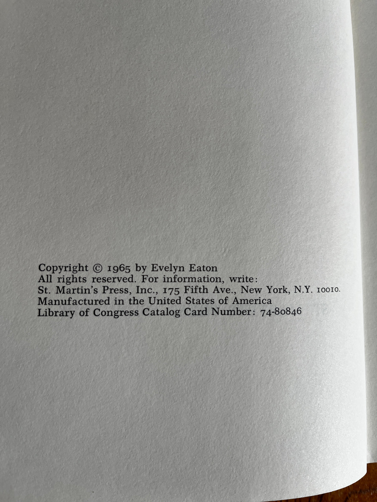 The King is a Witch - Evelyn Eaton (First Edition)