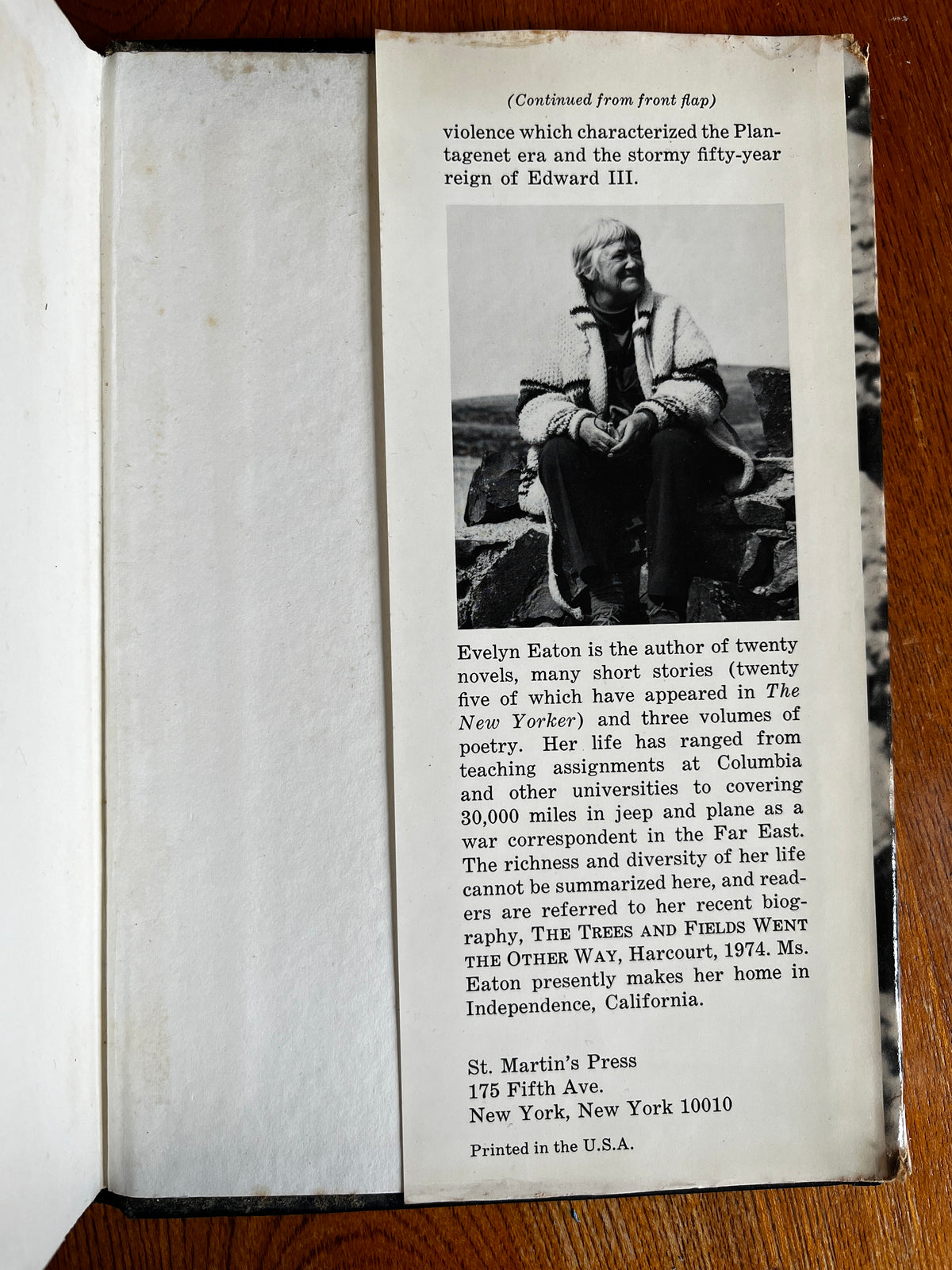 The King is a Witch - Evelyn Eaton (First Edition)