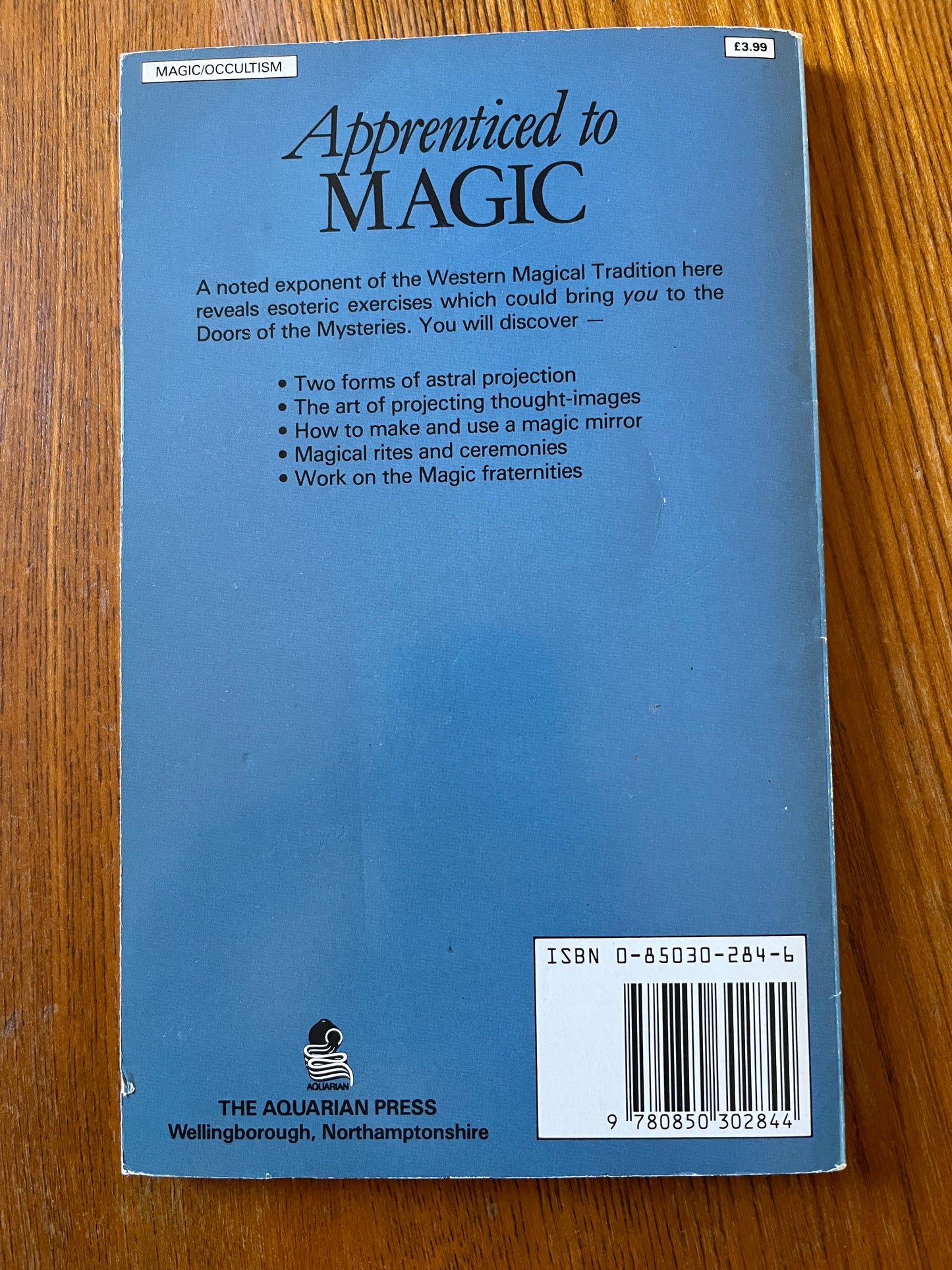 Apprenticed to Magic - W.E. Butler