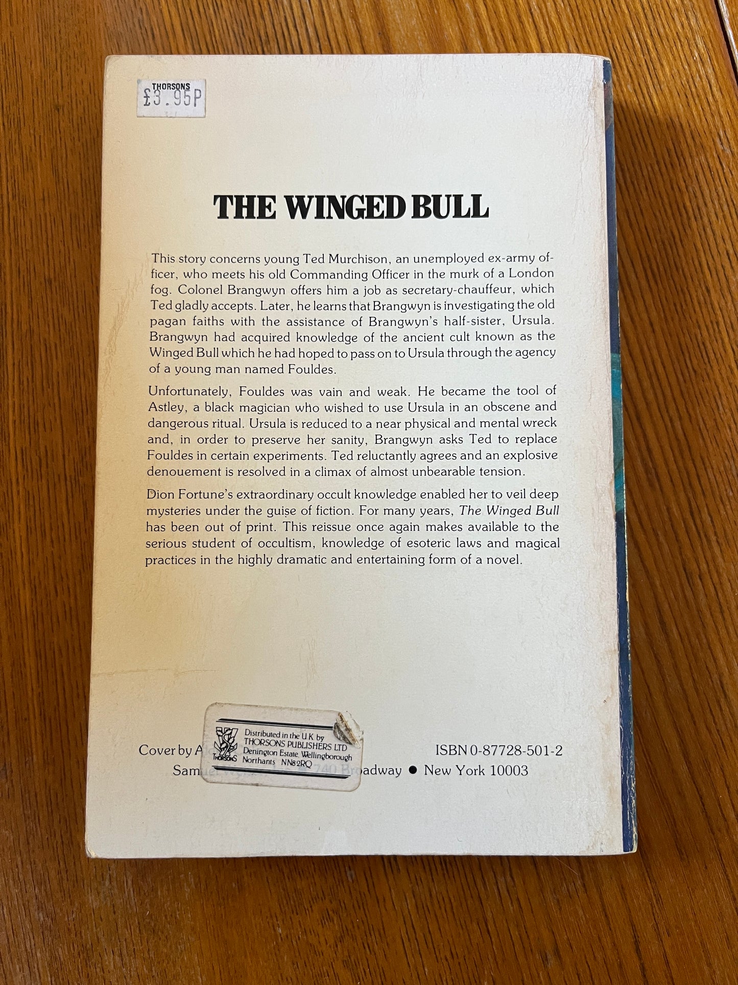 The Winged Bull - Dion Fortune