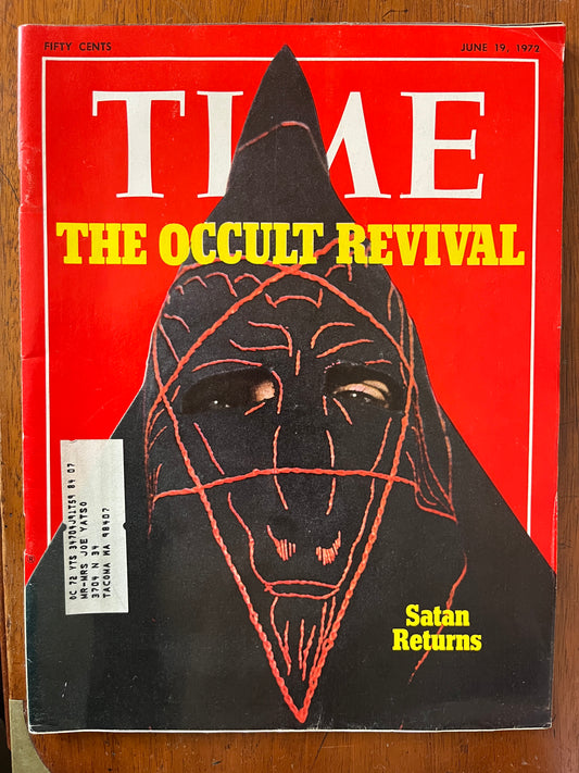 The Occult Revival - 1972 TIME Magazine (RARE)