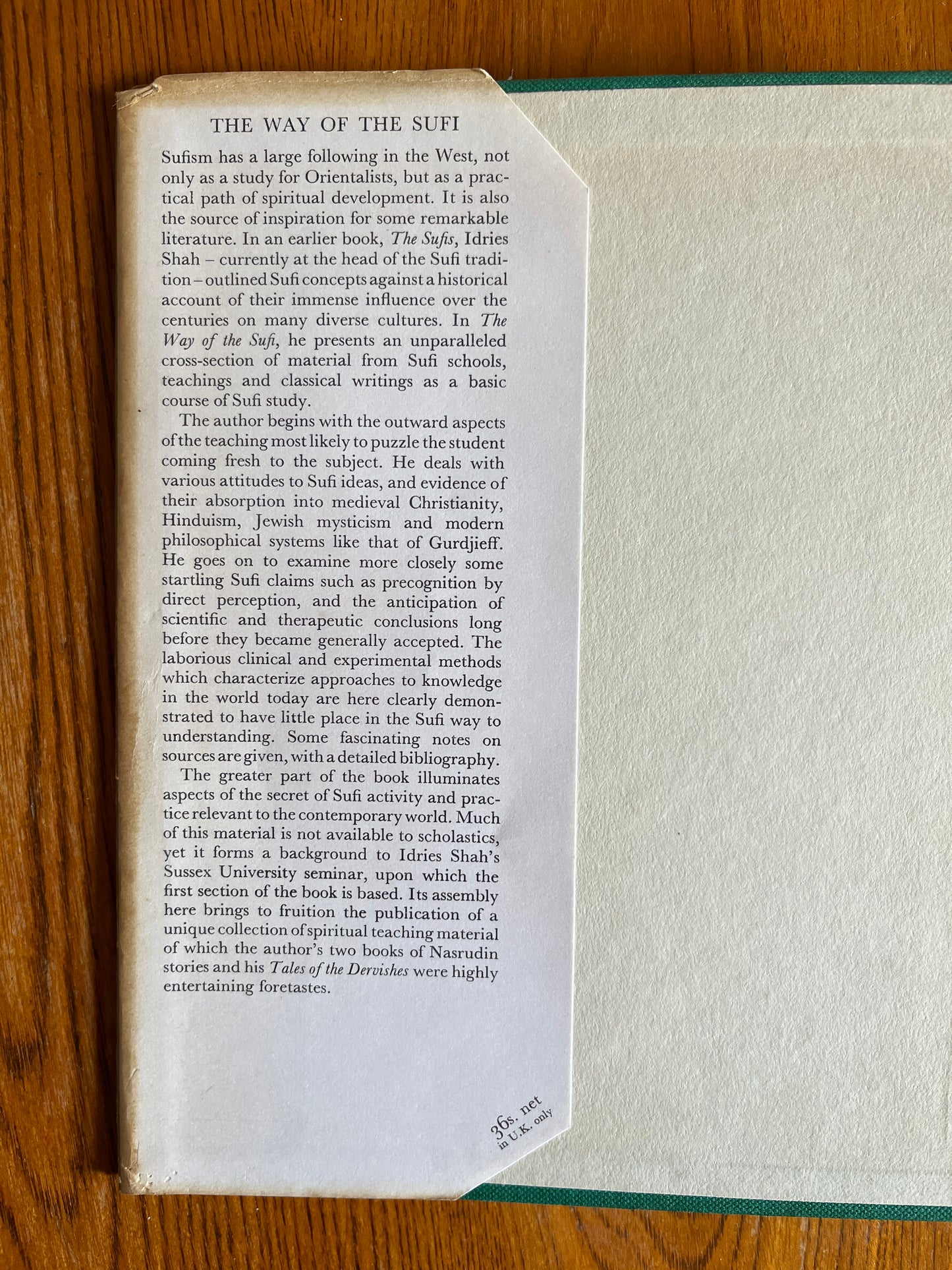 The Way of the Sufi - Idries Shah (First Edition 1968)