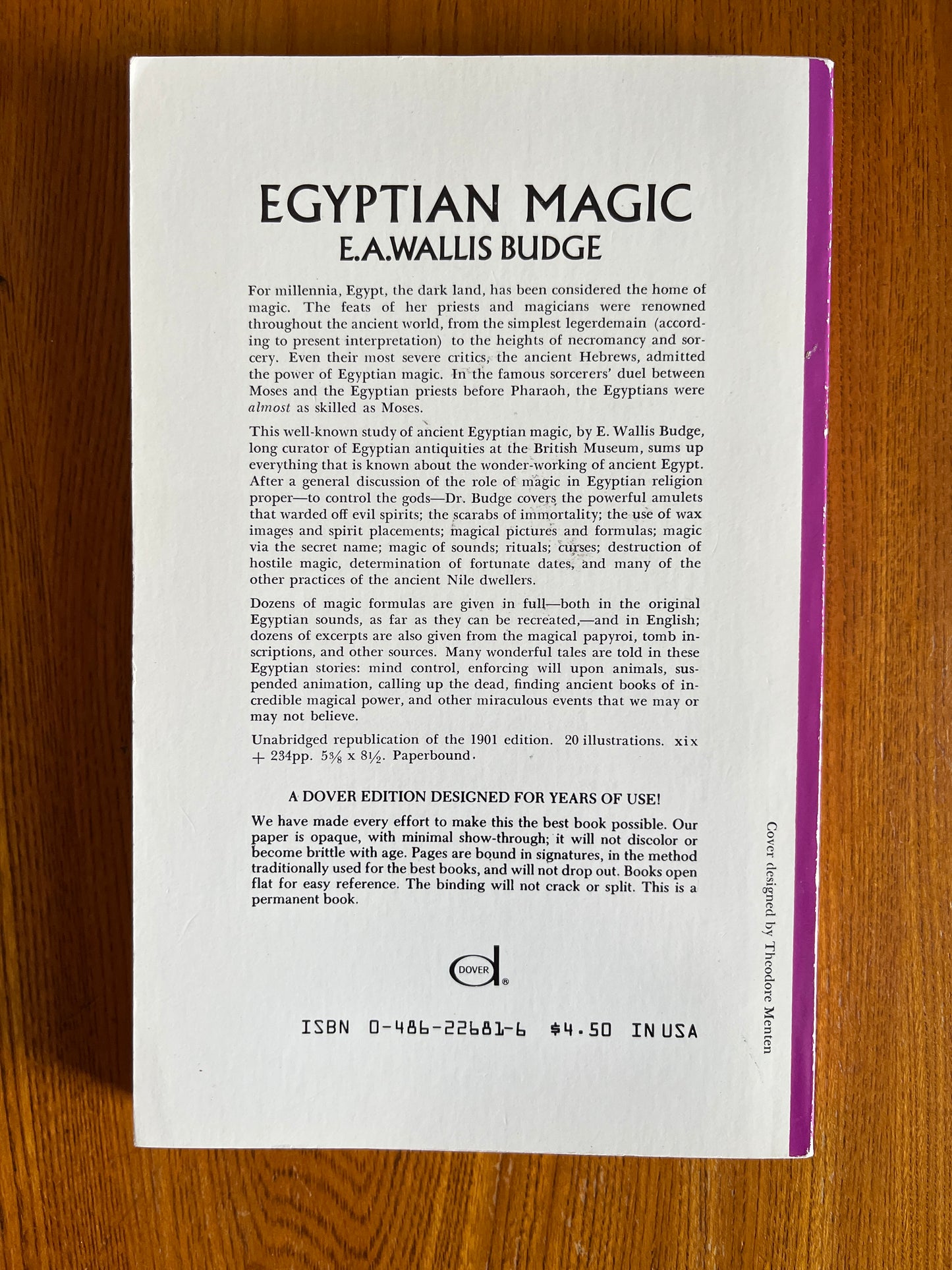 Egyptian Magic - EA Wallis Budge