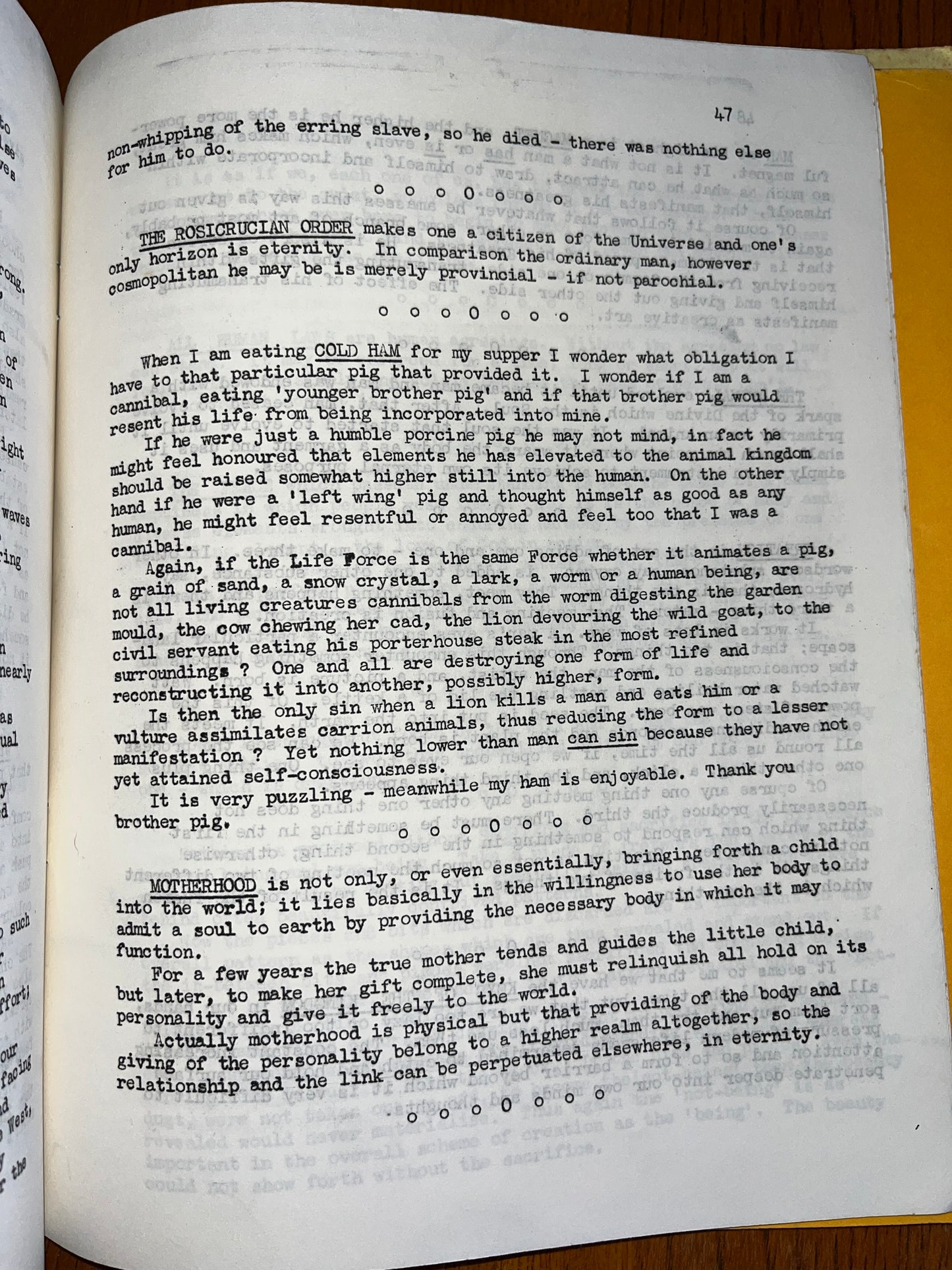 The Glory of the Commonplace - Thea Briton (1973 SIGNED RARE Rosicrucian booklet)
