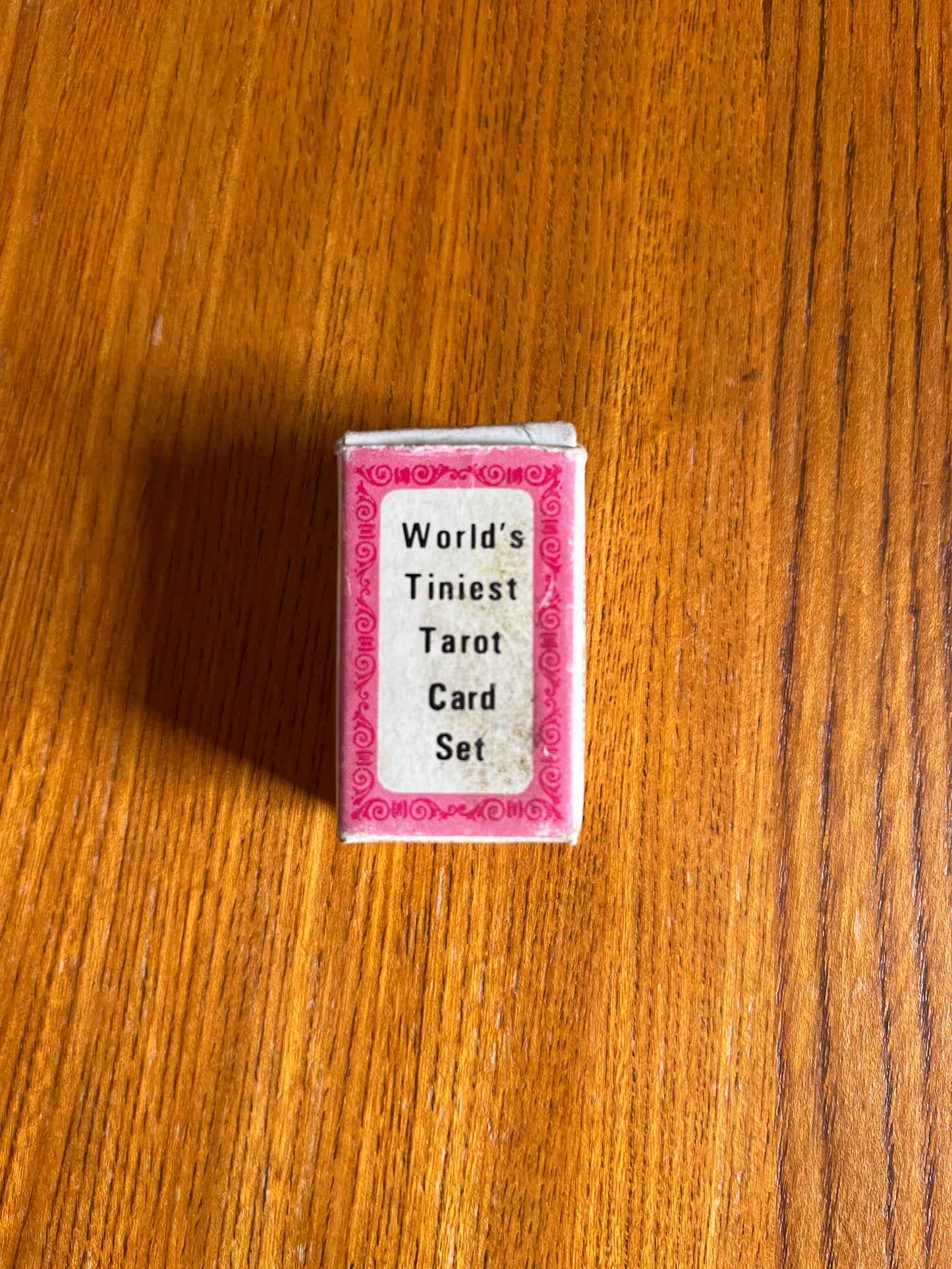 World's Tiniest Tarot Card Set - 1969