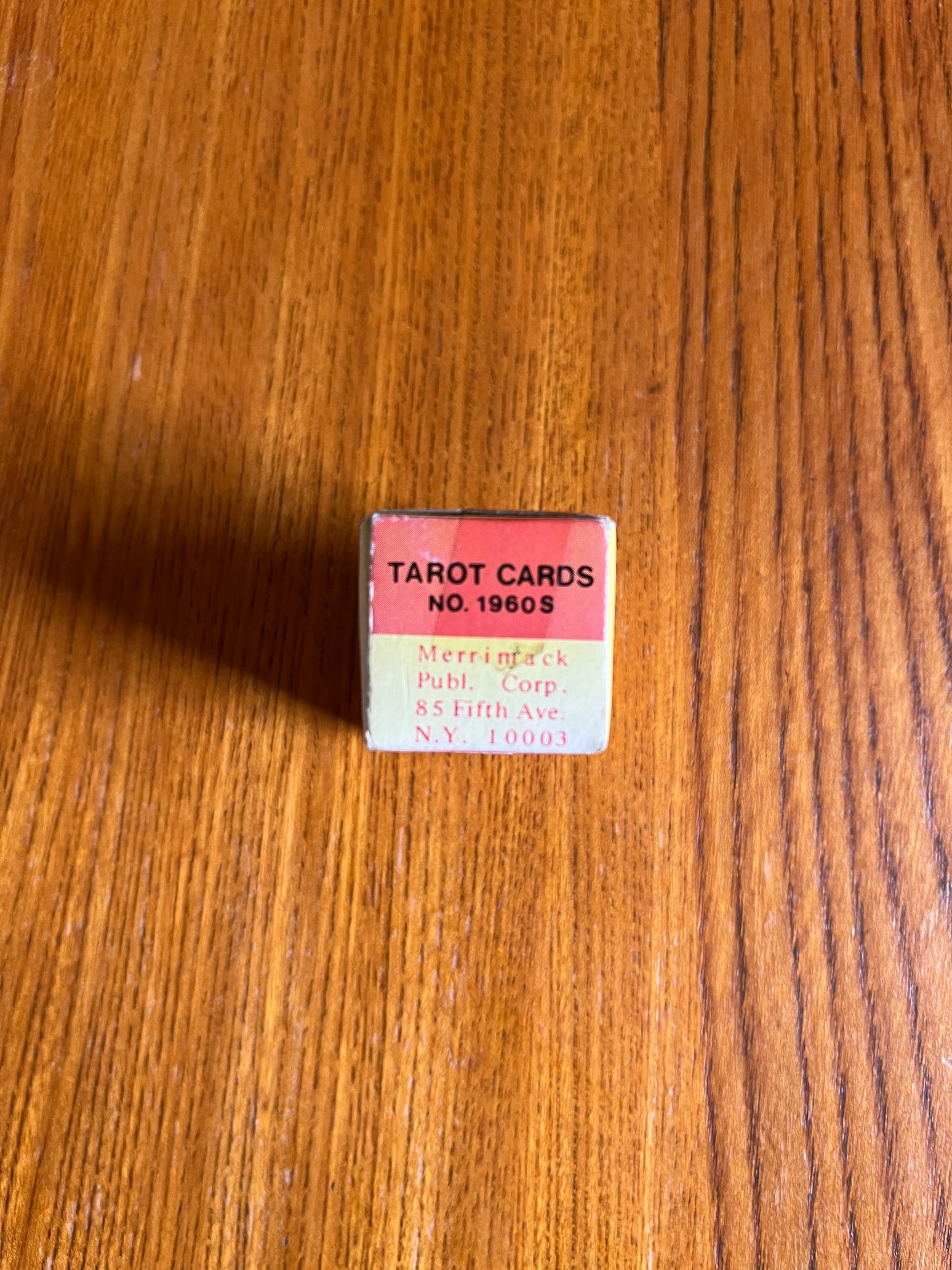 World's Tiniest Tarot Card Set - 1969