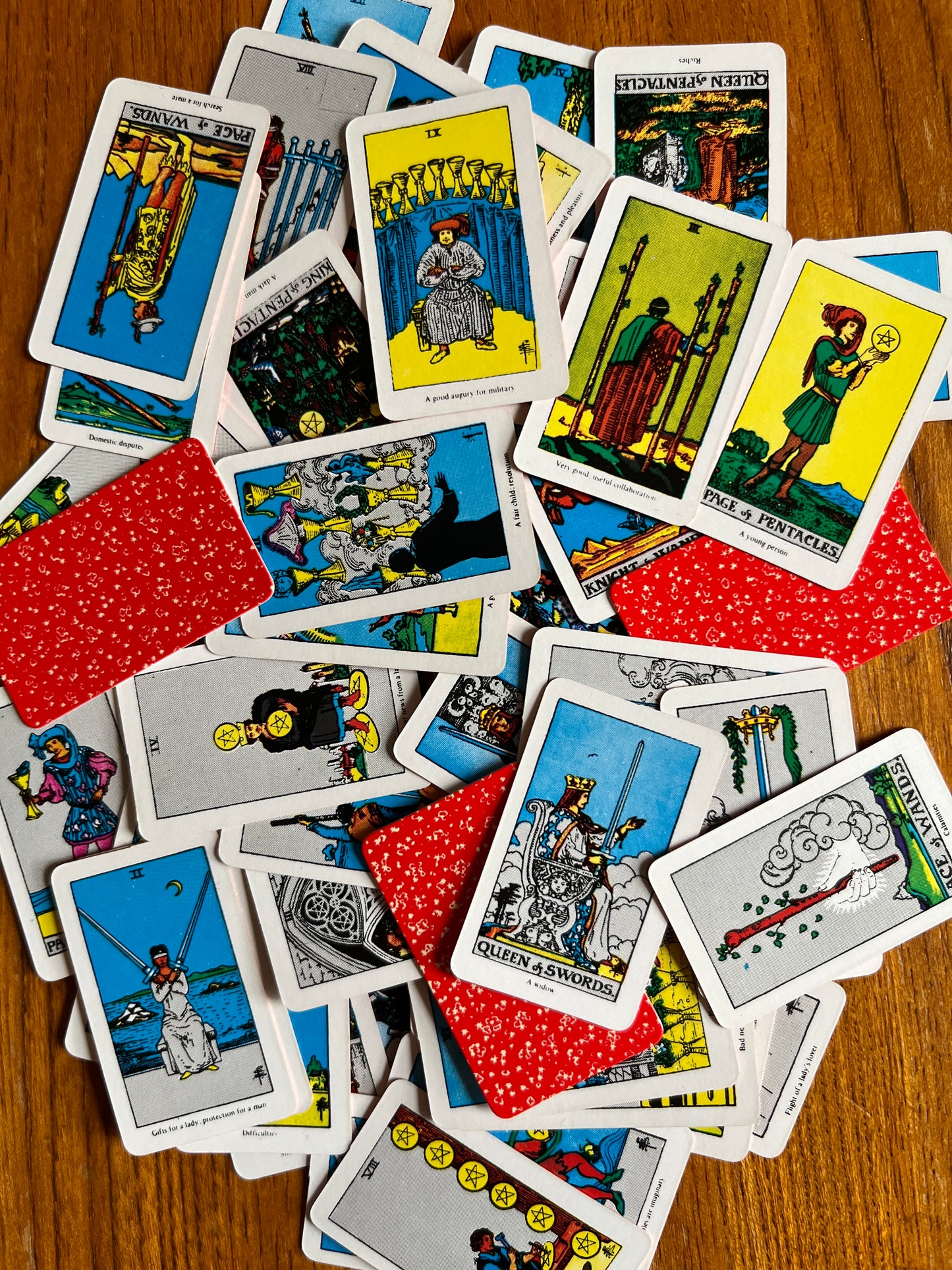 World's Tiniest Tarot Card Set - 1969