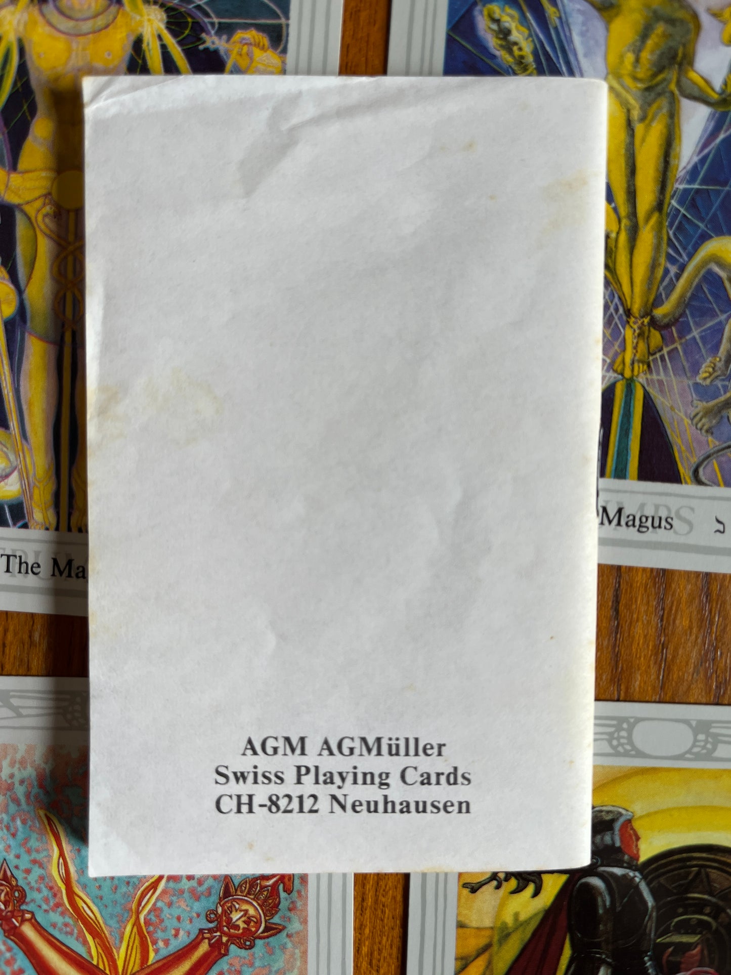 The Aleister Crowley Thoth Tarot - 1986 First Edition Thus (3 Magus')