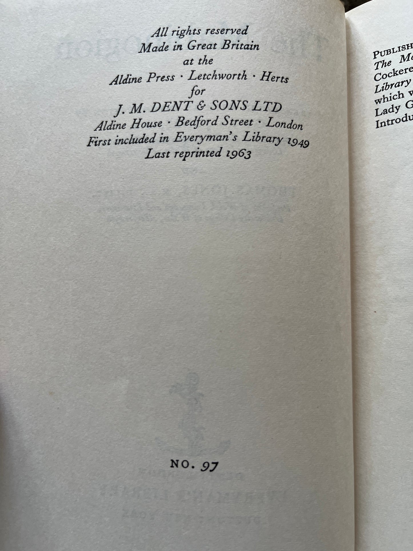 The Mabinogion - Trans. Gwyn Jones & Thomas Jones