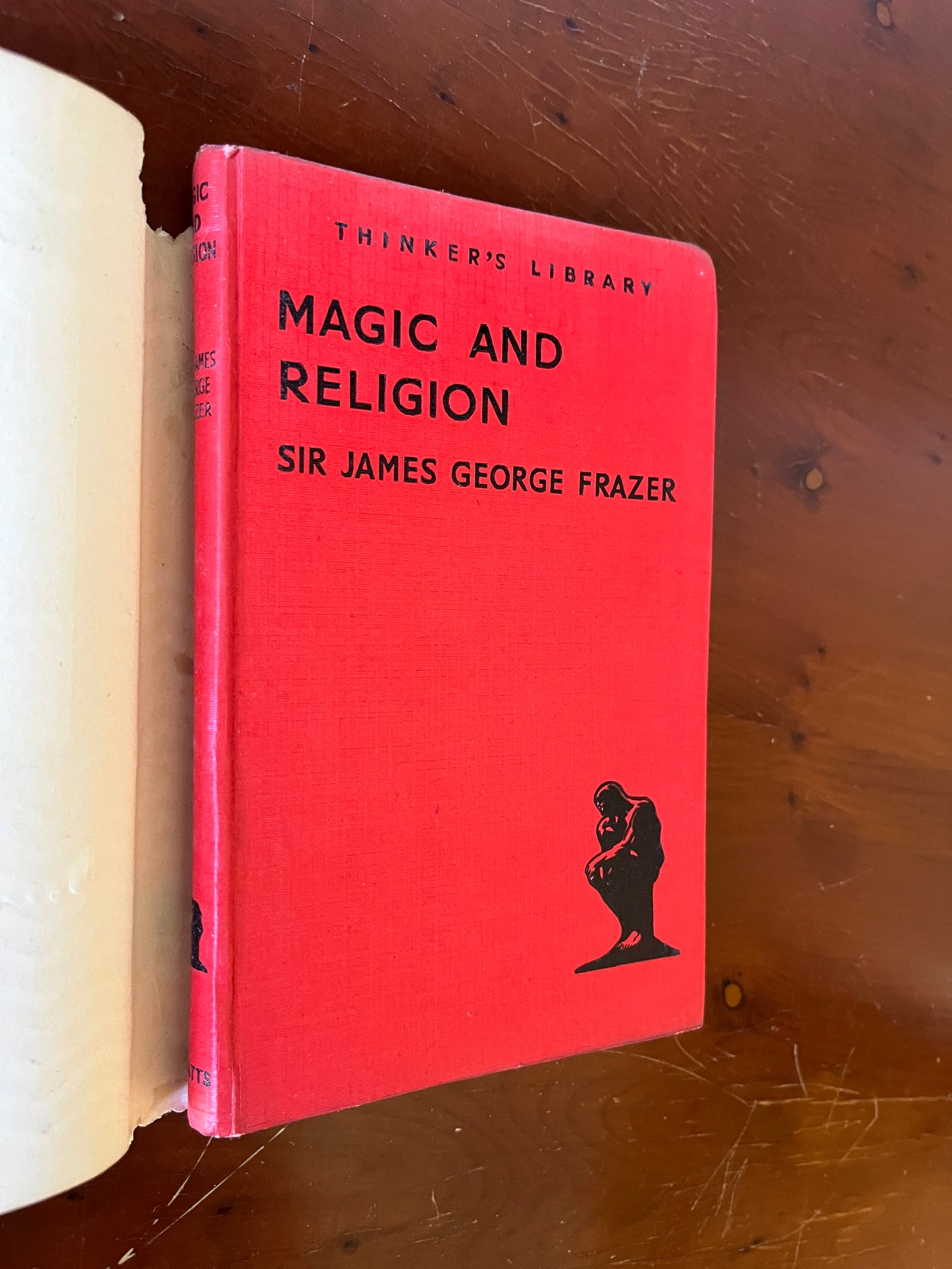Magic and Religion - Sir James George Frazer (1944 First Edition Thus, Thinker's Library with War Economy Standard Printing)