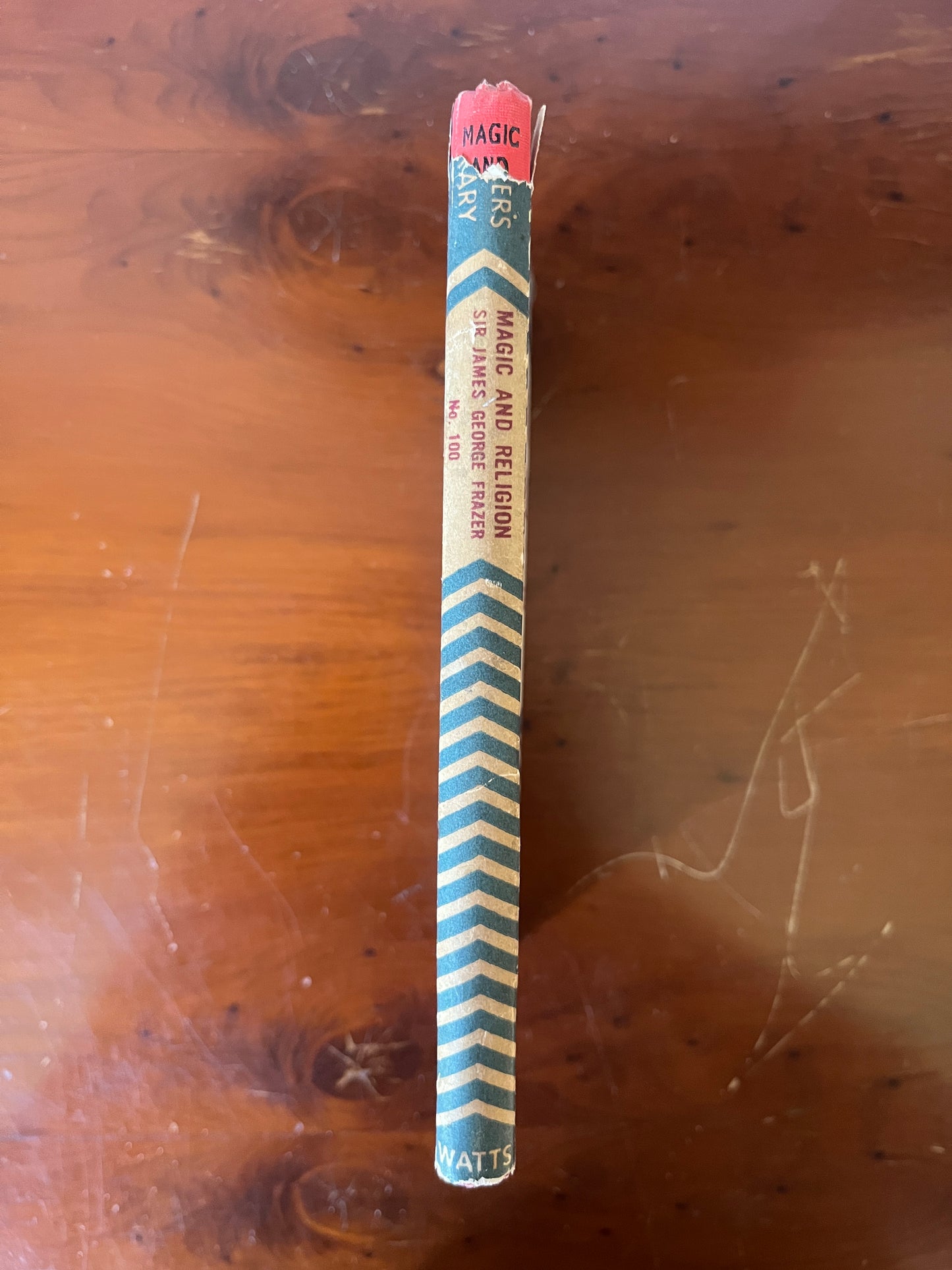 Magic and Religion - Sir James George Frazer (1944 First Edition Thus, Thinker's Library with War Economy Standard Printing)